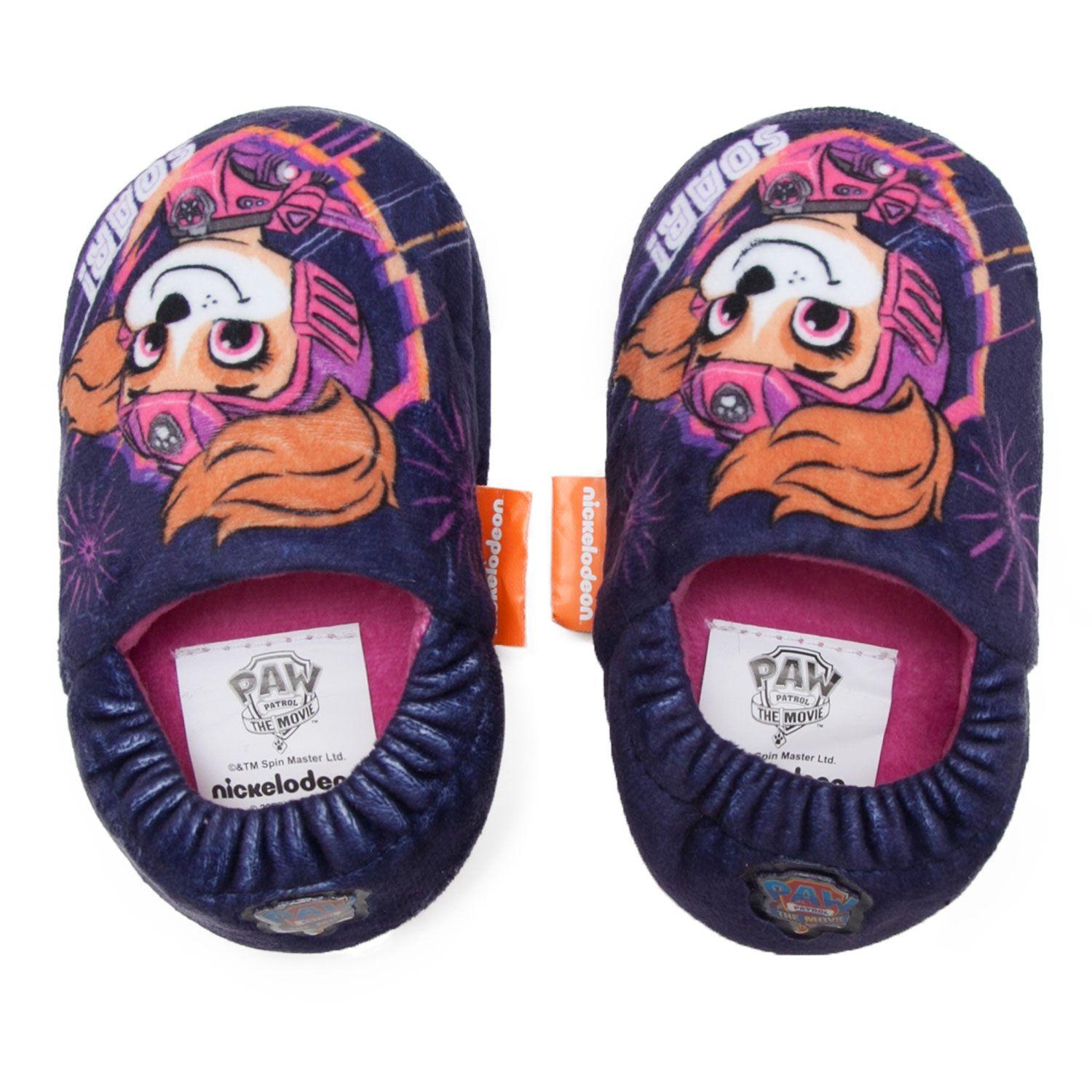 Pantufla Niña Skye Heroína Morado Paw Patrol-1