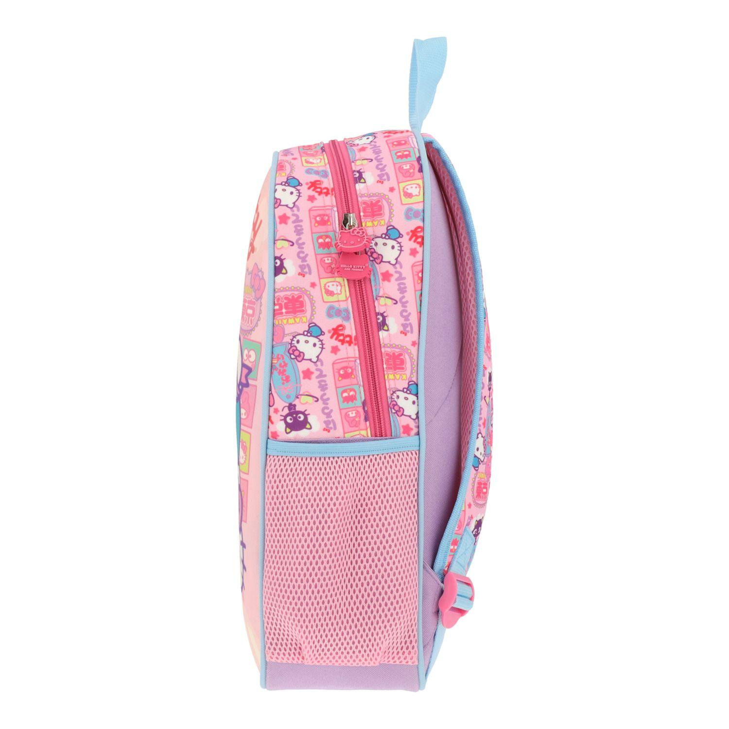 Mochila Escolar Niña Rosado Friends & Hello Kitty-6