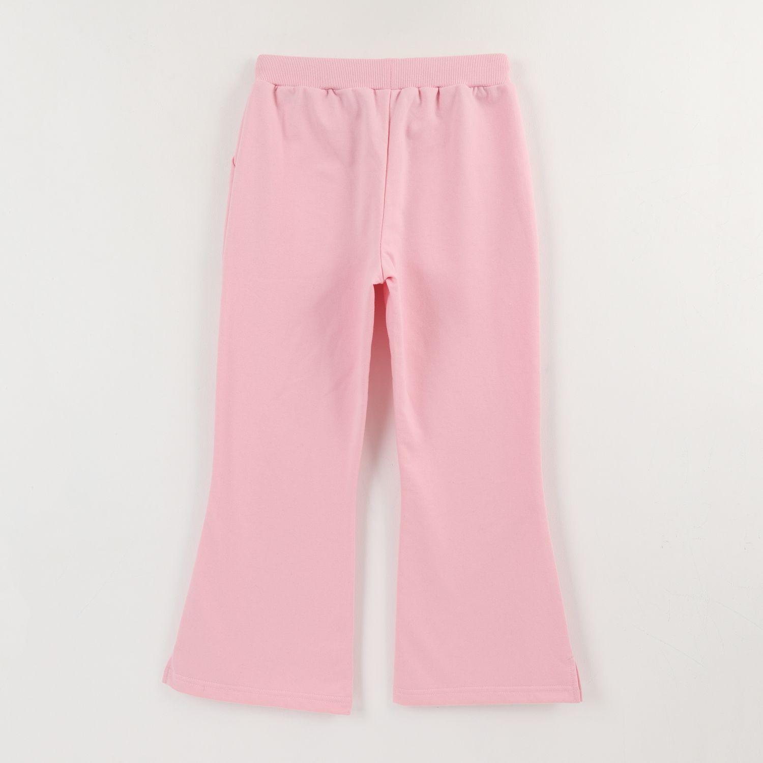 Pantalon De Buzo Niña Palazzo Be Rosado Unicornio-2