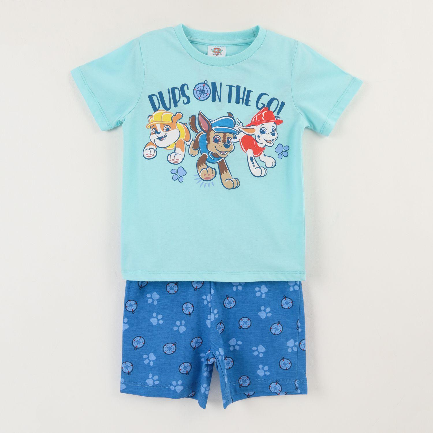 Pijama Manga Corta Niño Calipso Pandilla Paw Patrol-0