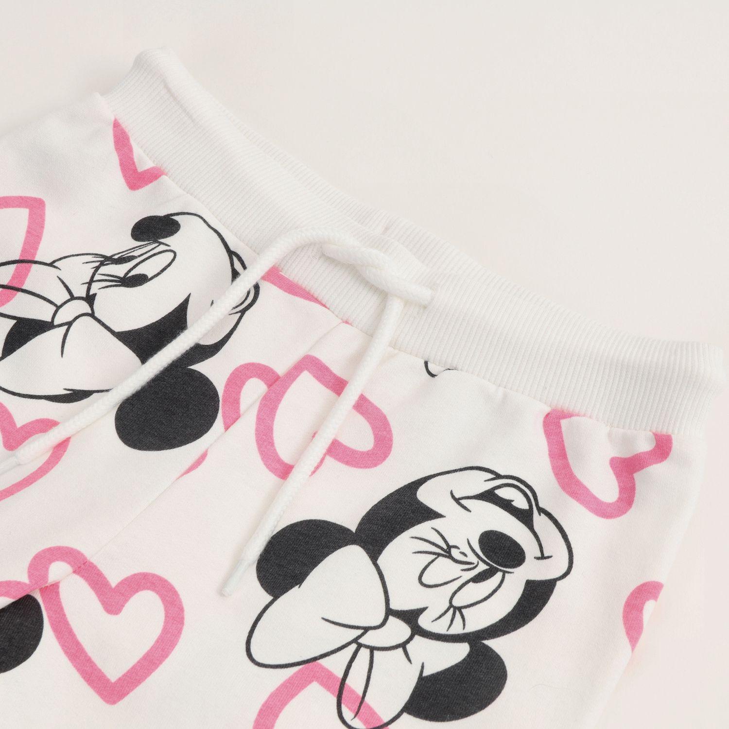 Conjunto Buzo Niña Minnie Full Of Hearts Blanco Disney-2