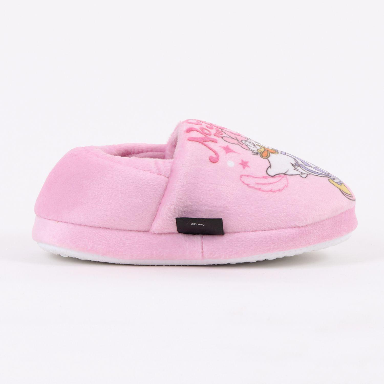 Pantufla Niña No time For Sleep Minnie Rosado Disney-0