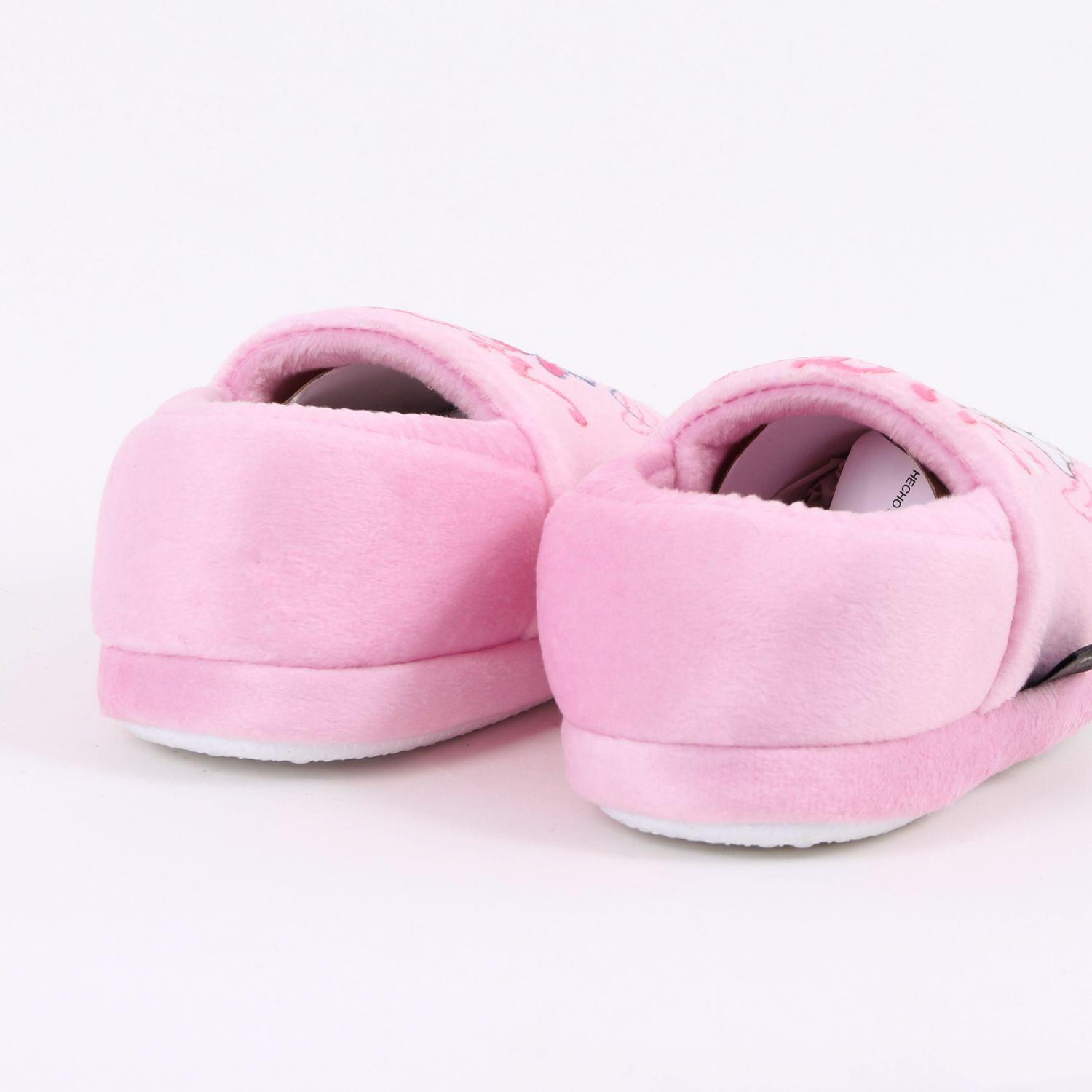 Pantufla Niña No time For Sleep Minnie Rosado Disney-2