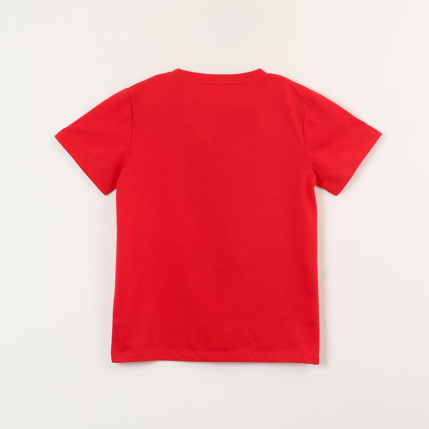 Polera Manga Corta Niño Rojo Mesa Spiderman Marvel-1