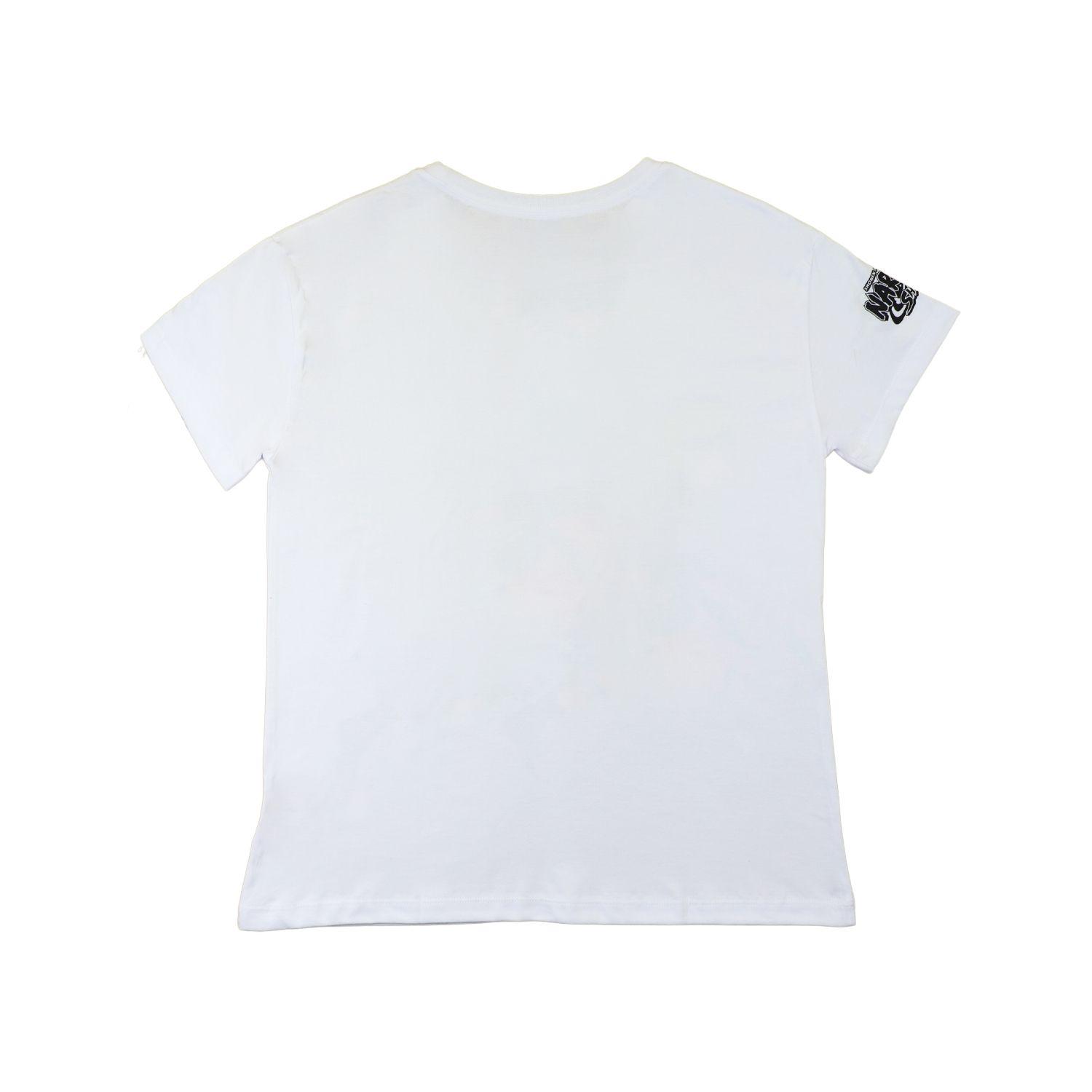 Polera Mujer Corriendo Blanco Naruto-1