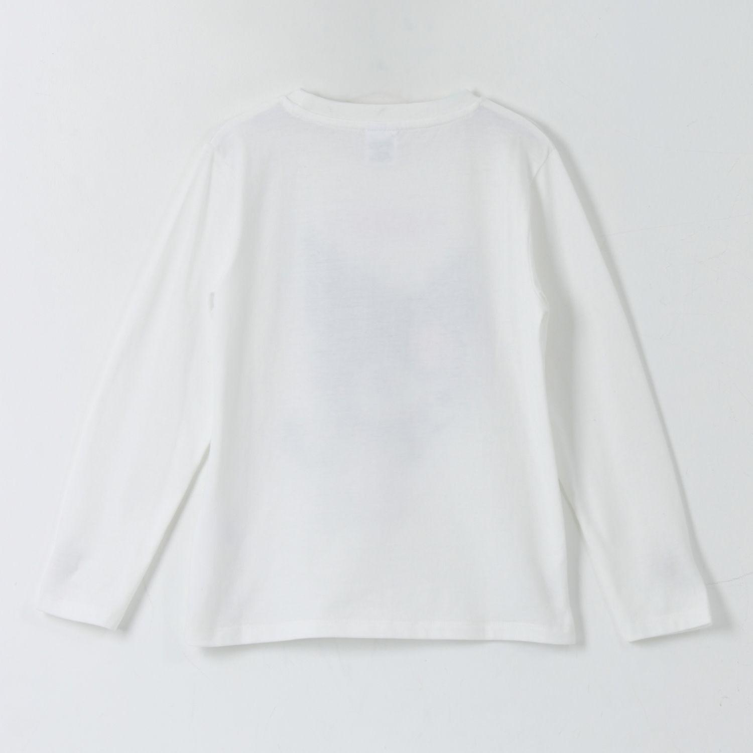 Polera Manga Larga Niña Kuromi Blanco Hello Kitty-1