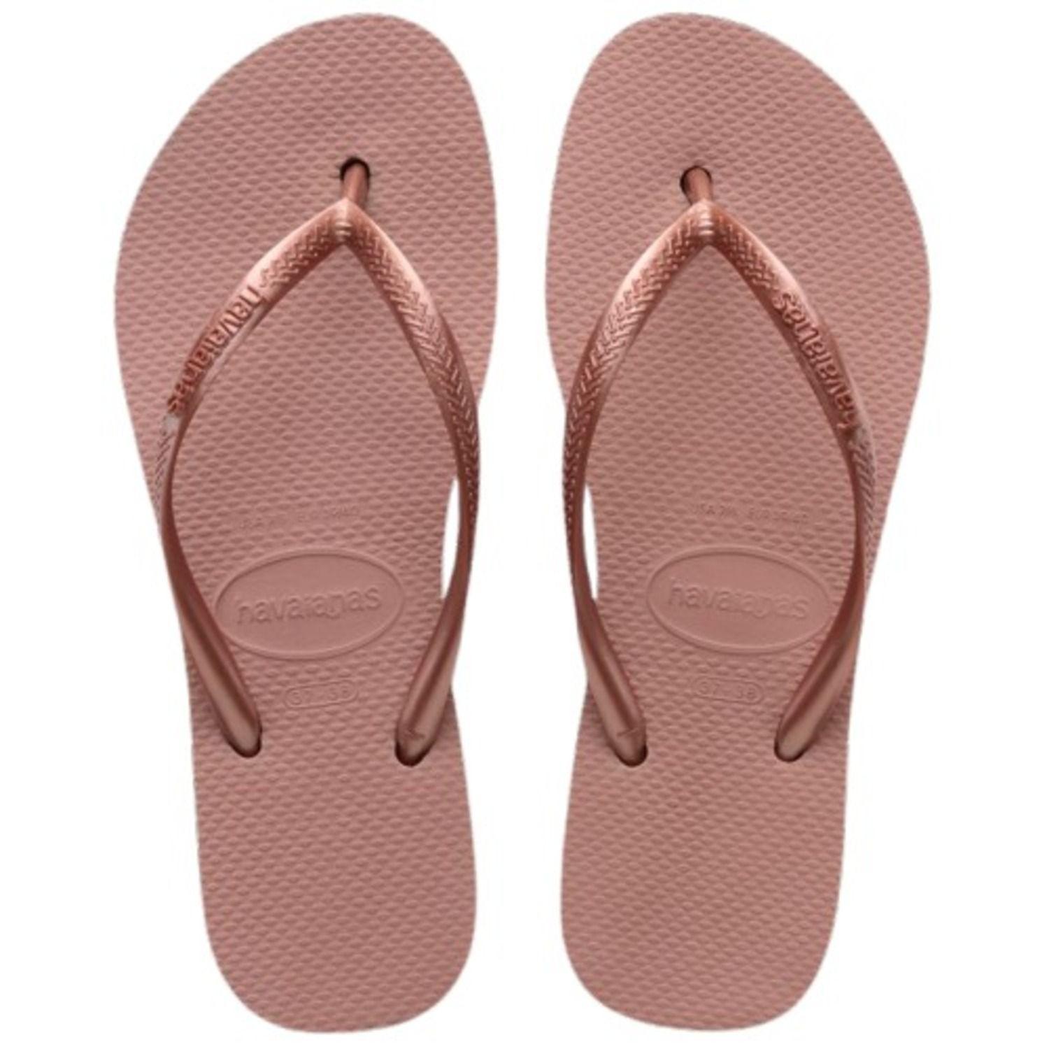 Sandalias Mujer Slim Plataforma Rosado Havaianas-0