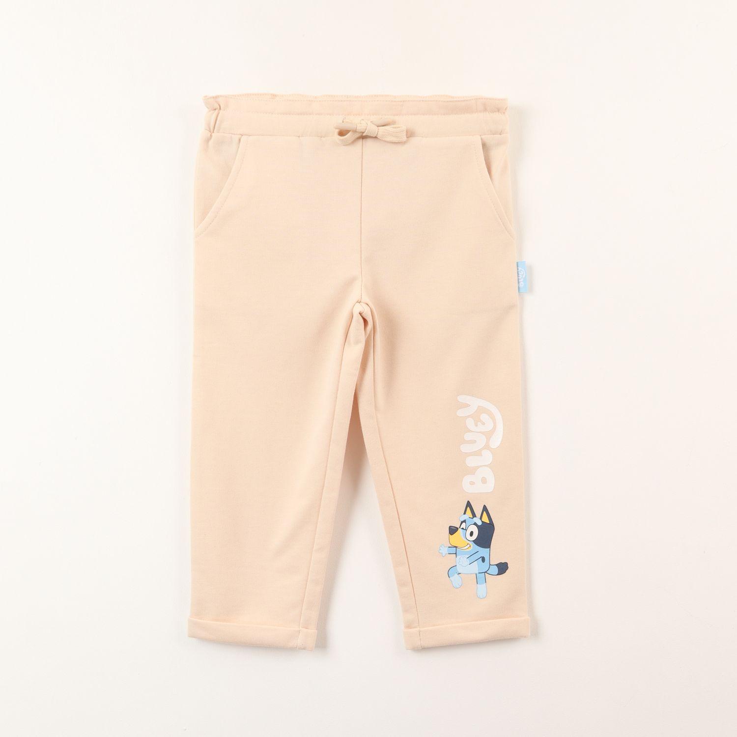 Pantalon De Buzo Niña Dance Beige Bluey-0