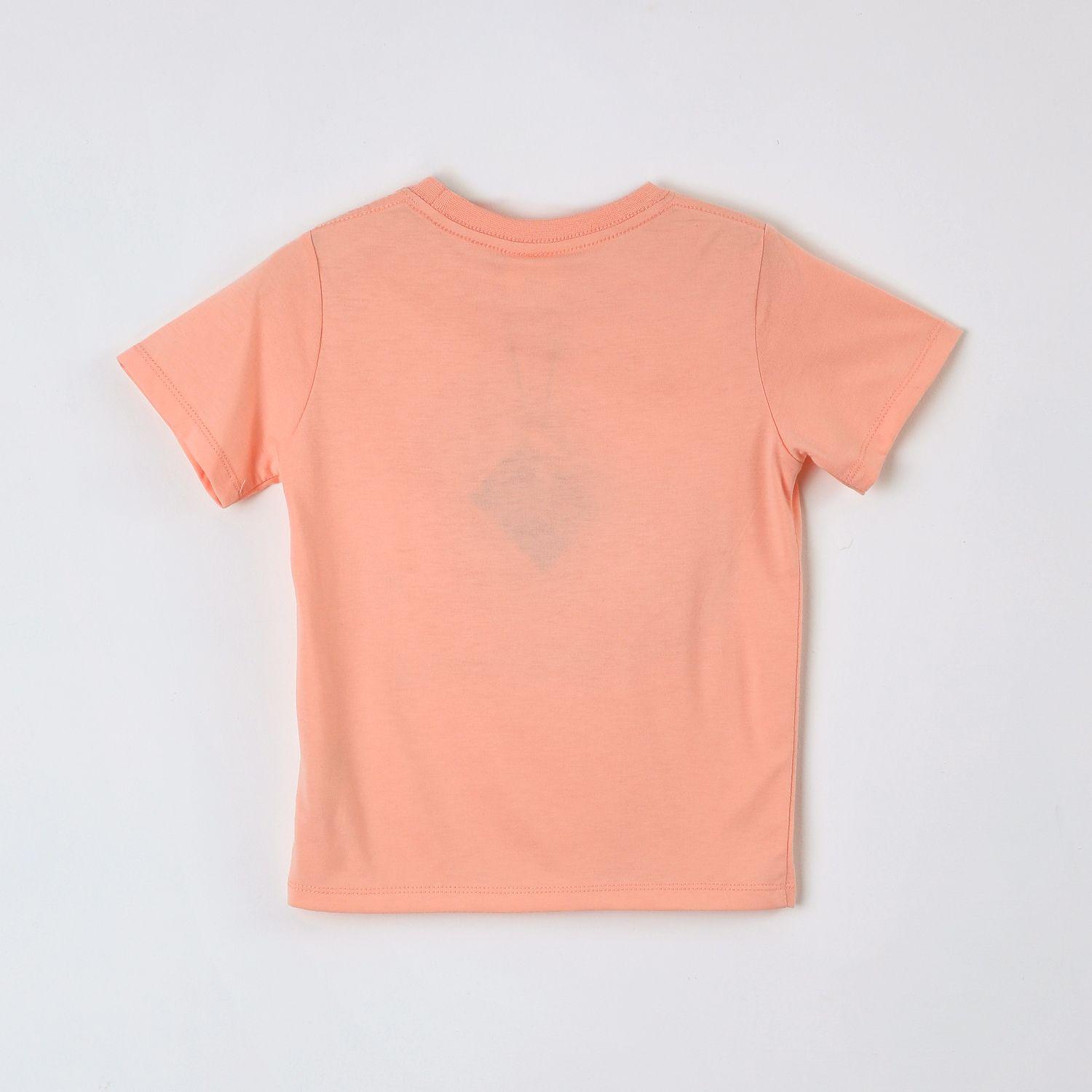 Polera Manga Corta Niño Paw Patrol Coral-1