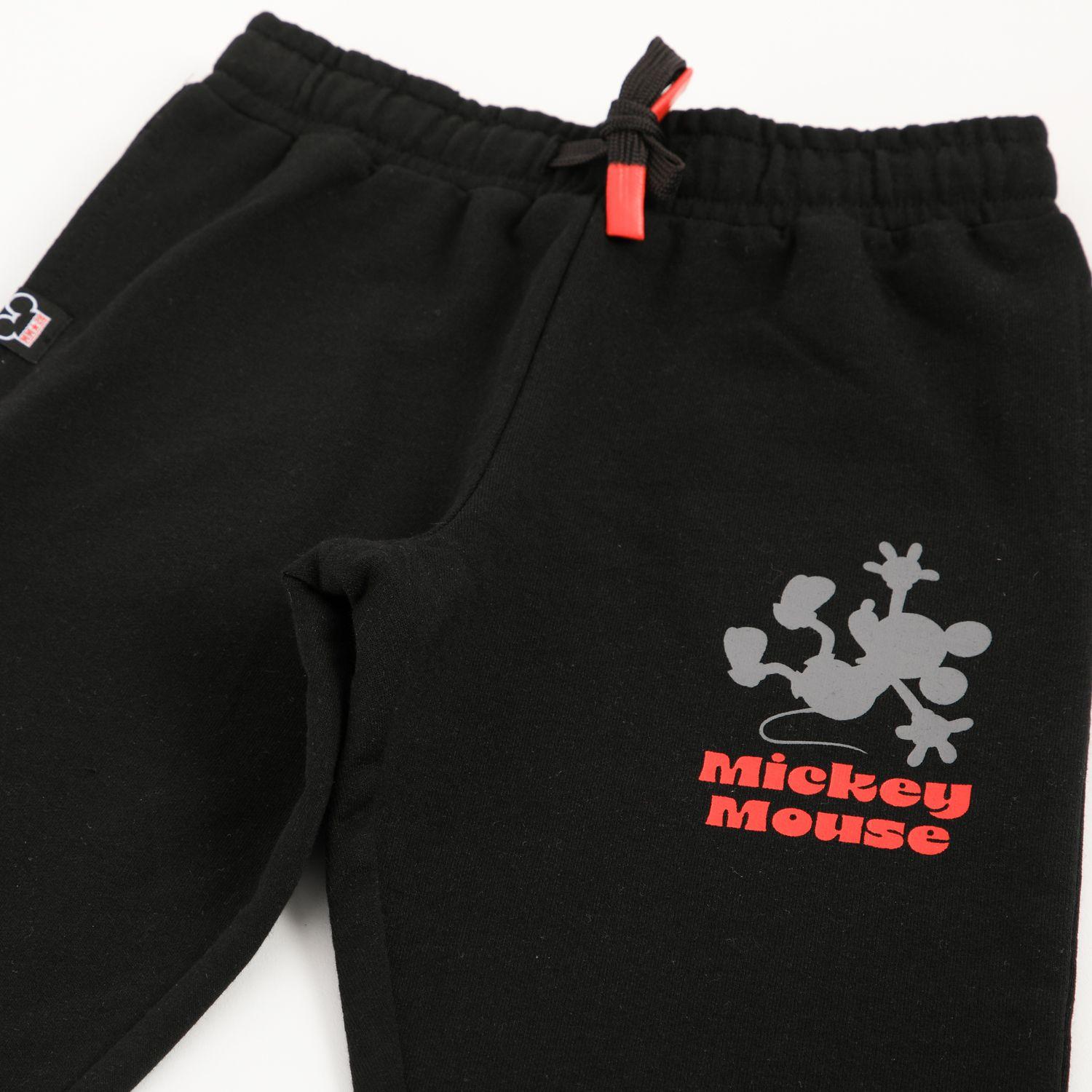 Pantalón de Buzo Niño Mickey Disney Negro-2