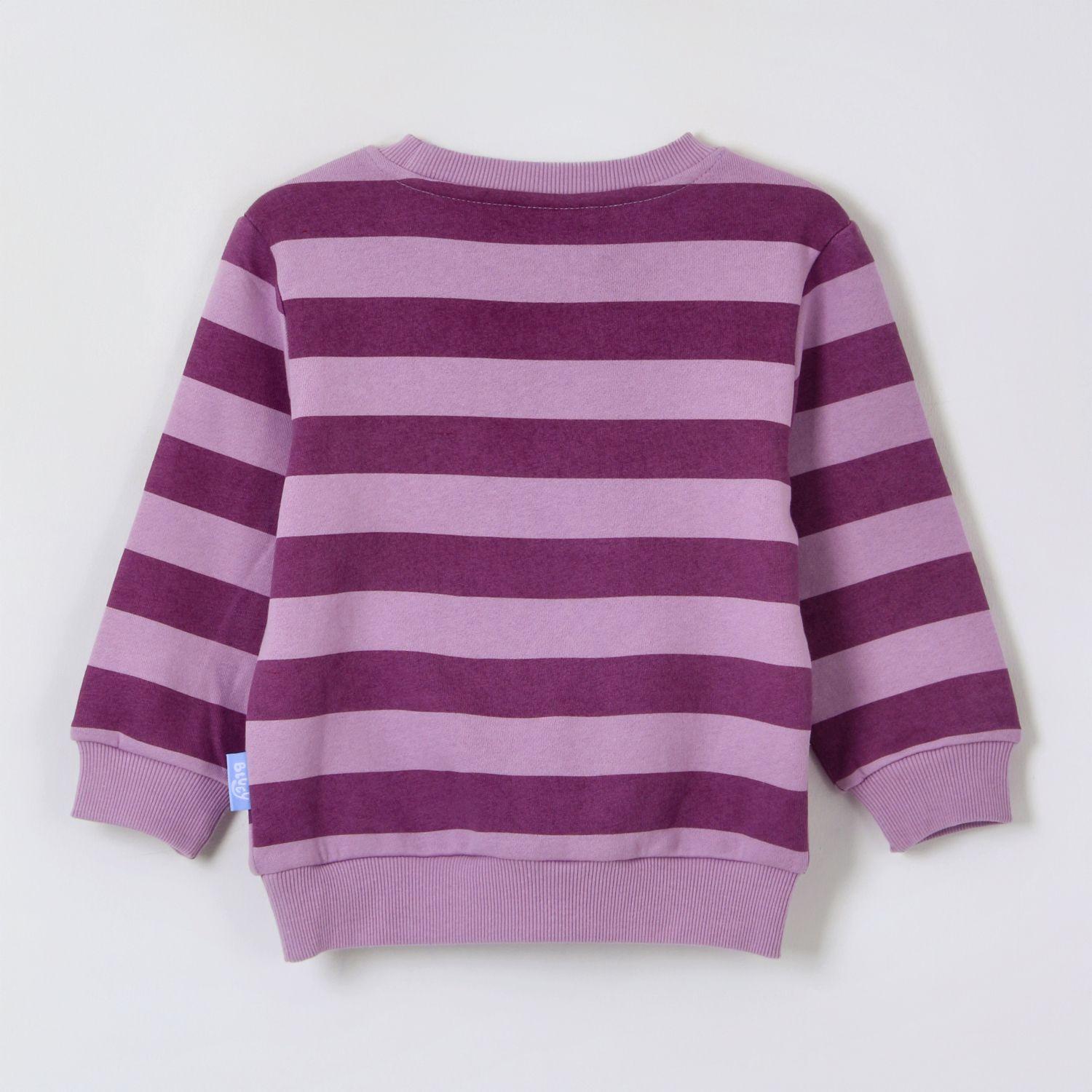 Polerón Cerrado Niña Rayas Ice Cream Morado Bluey-1