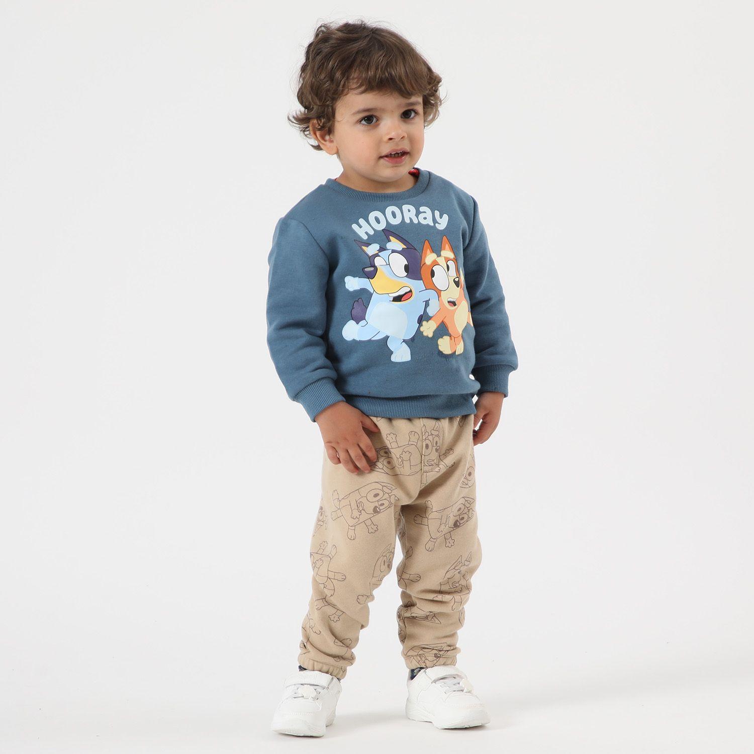 Buzo Niño Hooray Azul Bluey-1