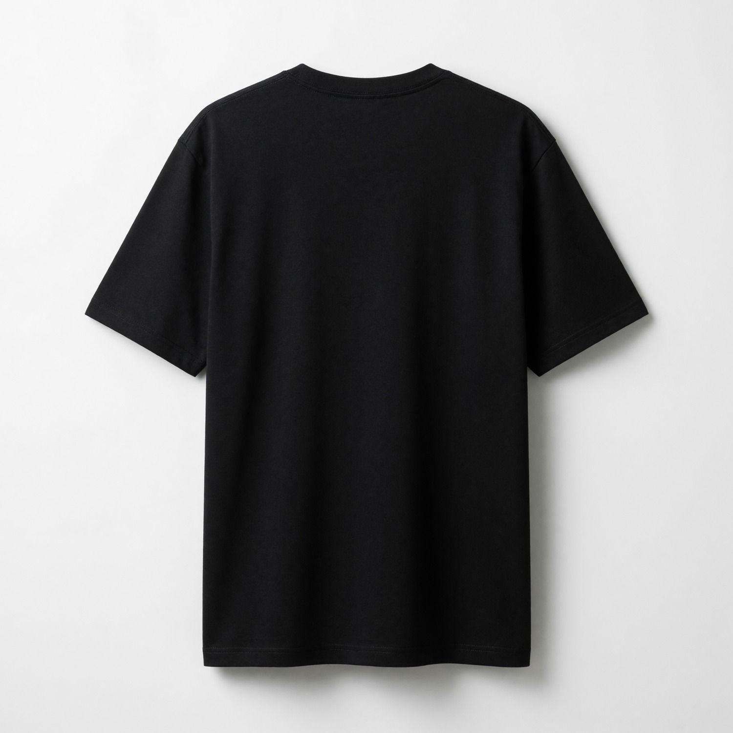 Polera Manga Corta Hombre Ford Logo Negro-3