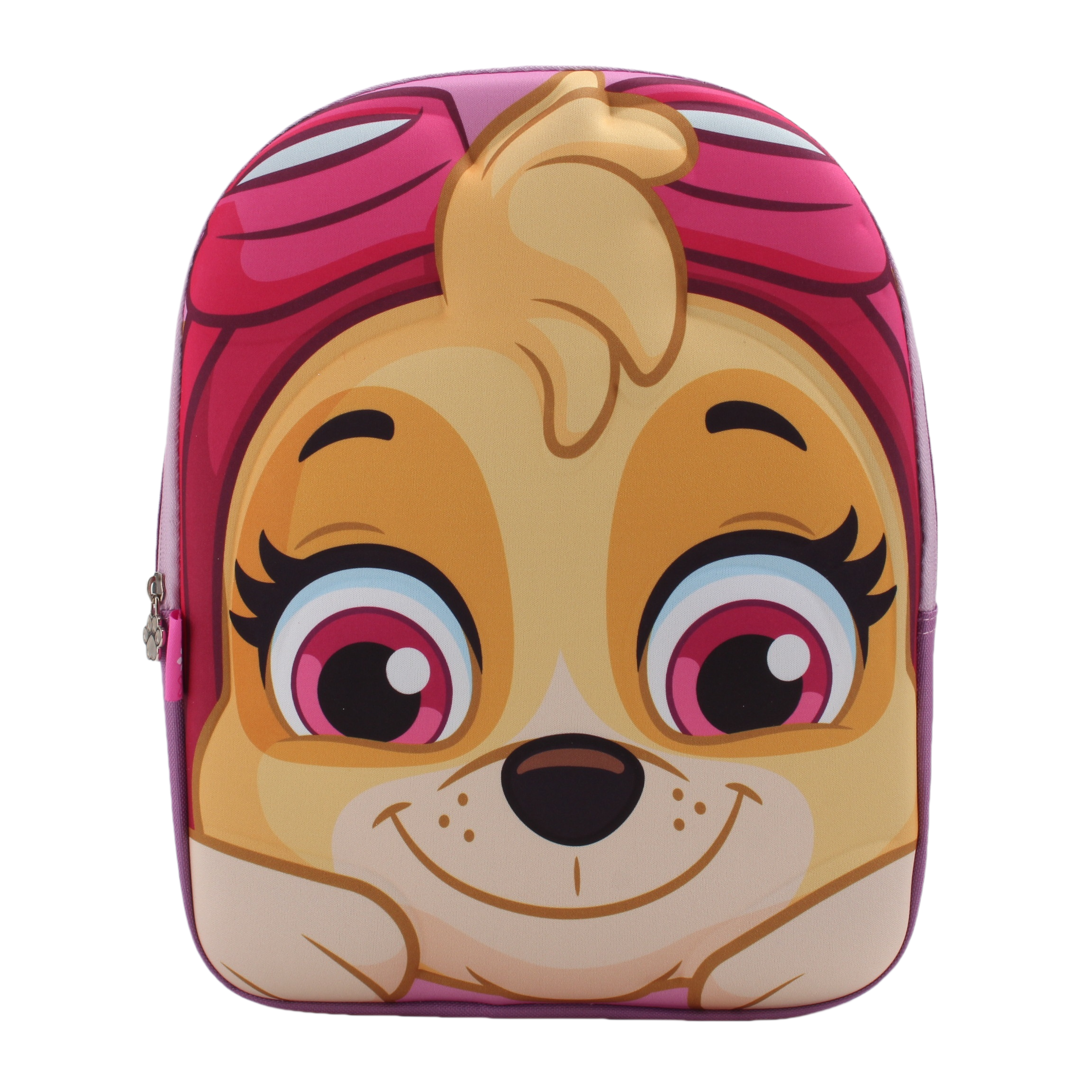 Mochila Niña Skye Face 3D Rosada Paw Patrol-2