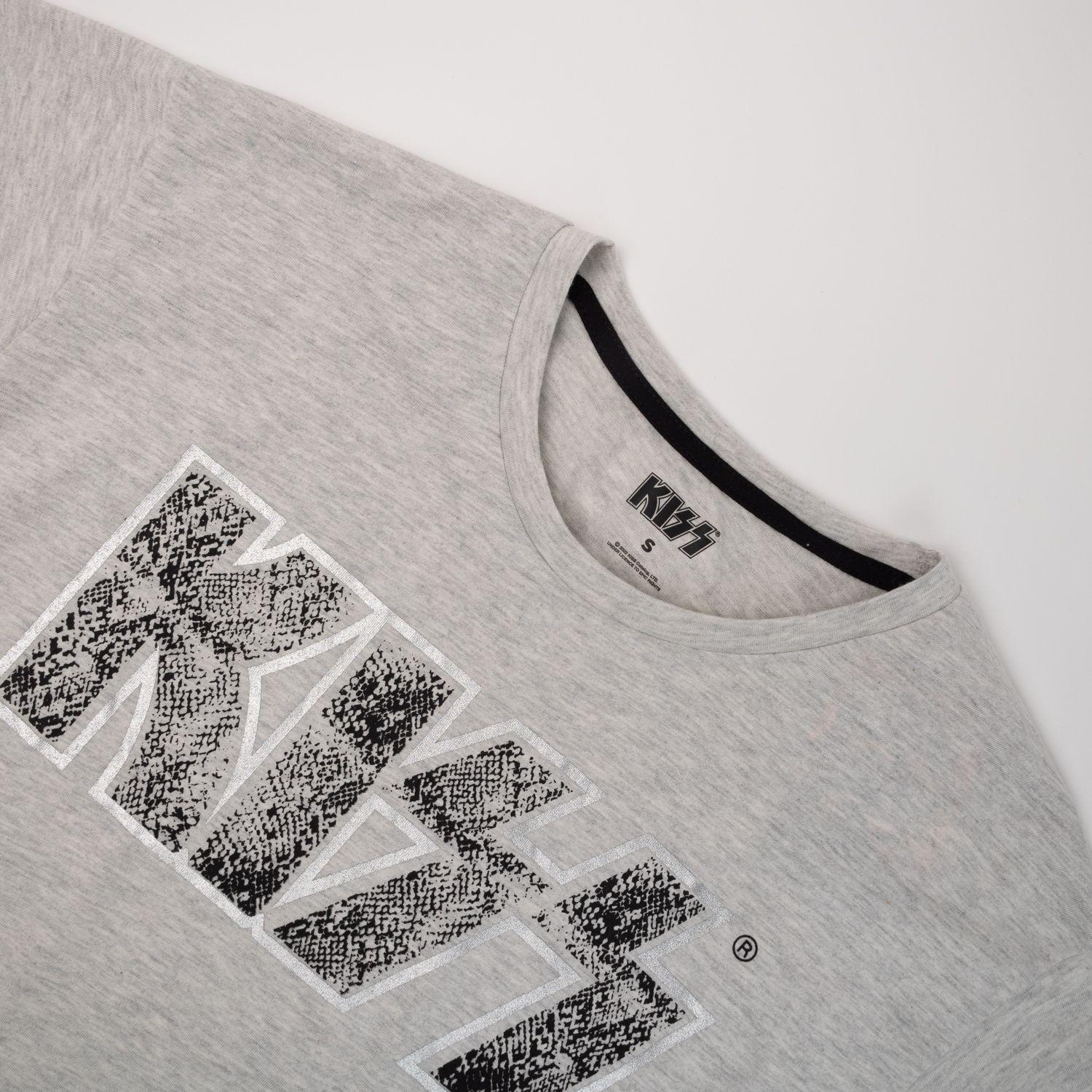 Pijama Mujer Print Gris KISS-4