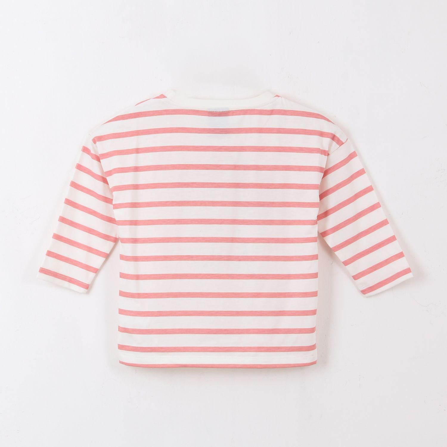 Polera Manga Larga Niña Rayas Jessie Toy Story Blanco Disney-1