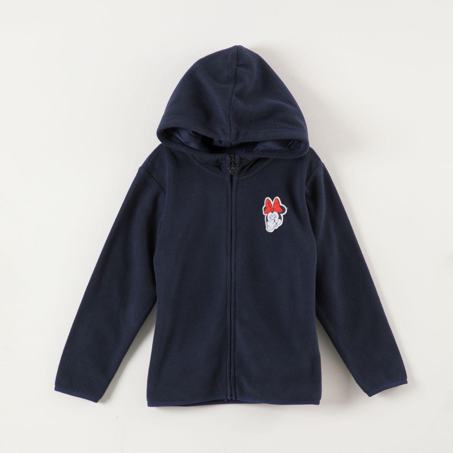 Polar Escolar Niña Minnie Logo Azul Disney-3
