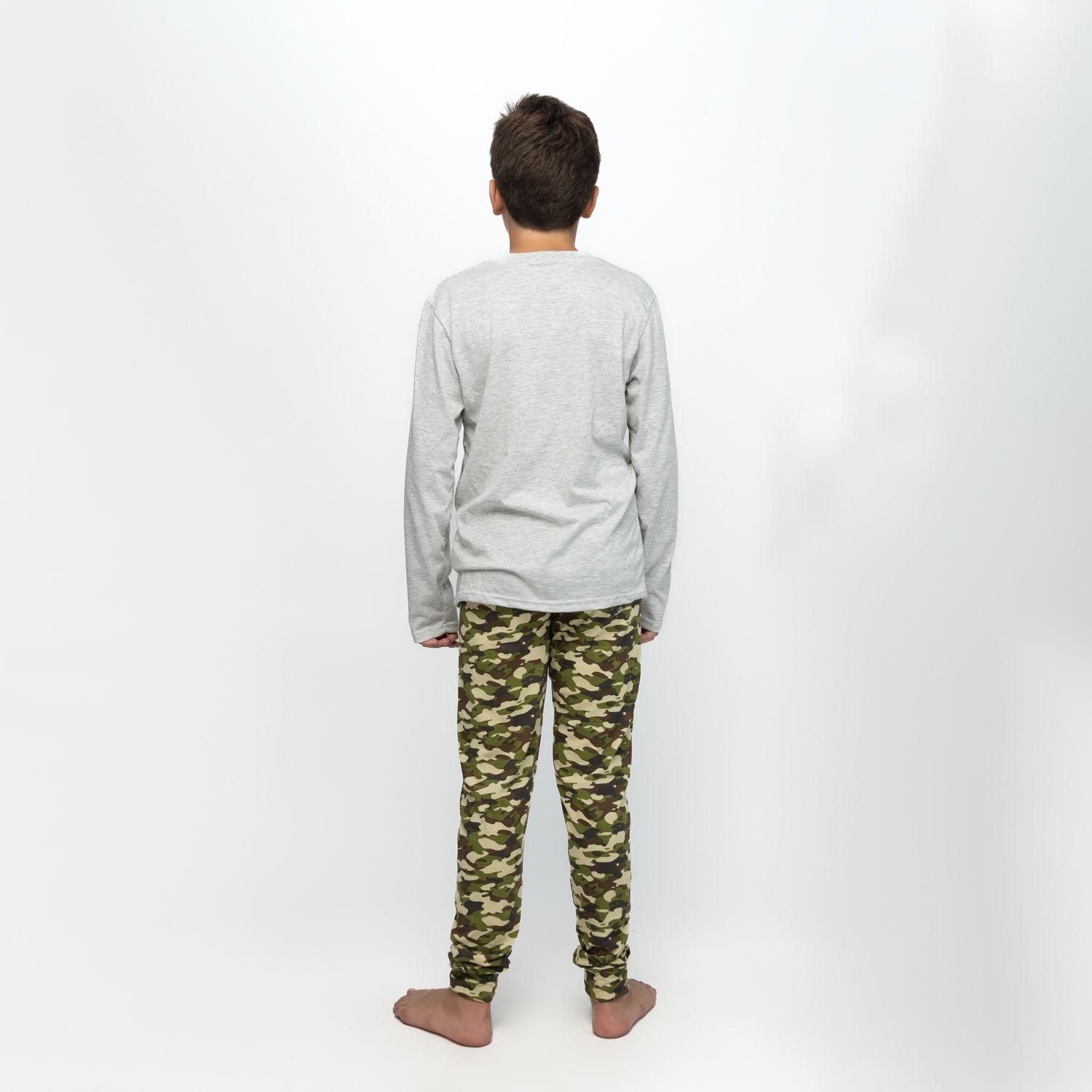 Pijama Niño Avengers Camu Gris Marvel-1