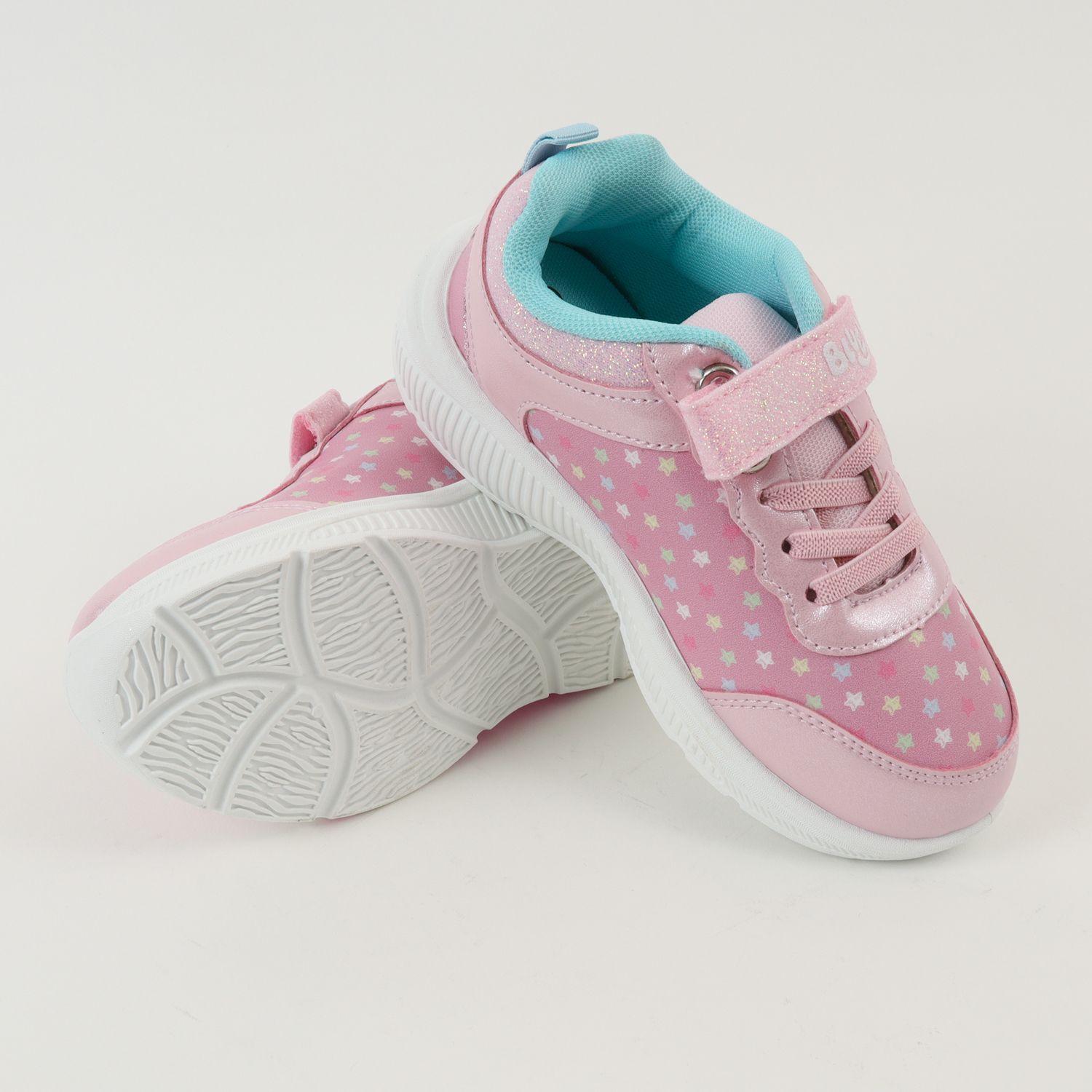 Zapatilla Con Luces Niña Estrellas Rosado Bingo Y Bluey-3