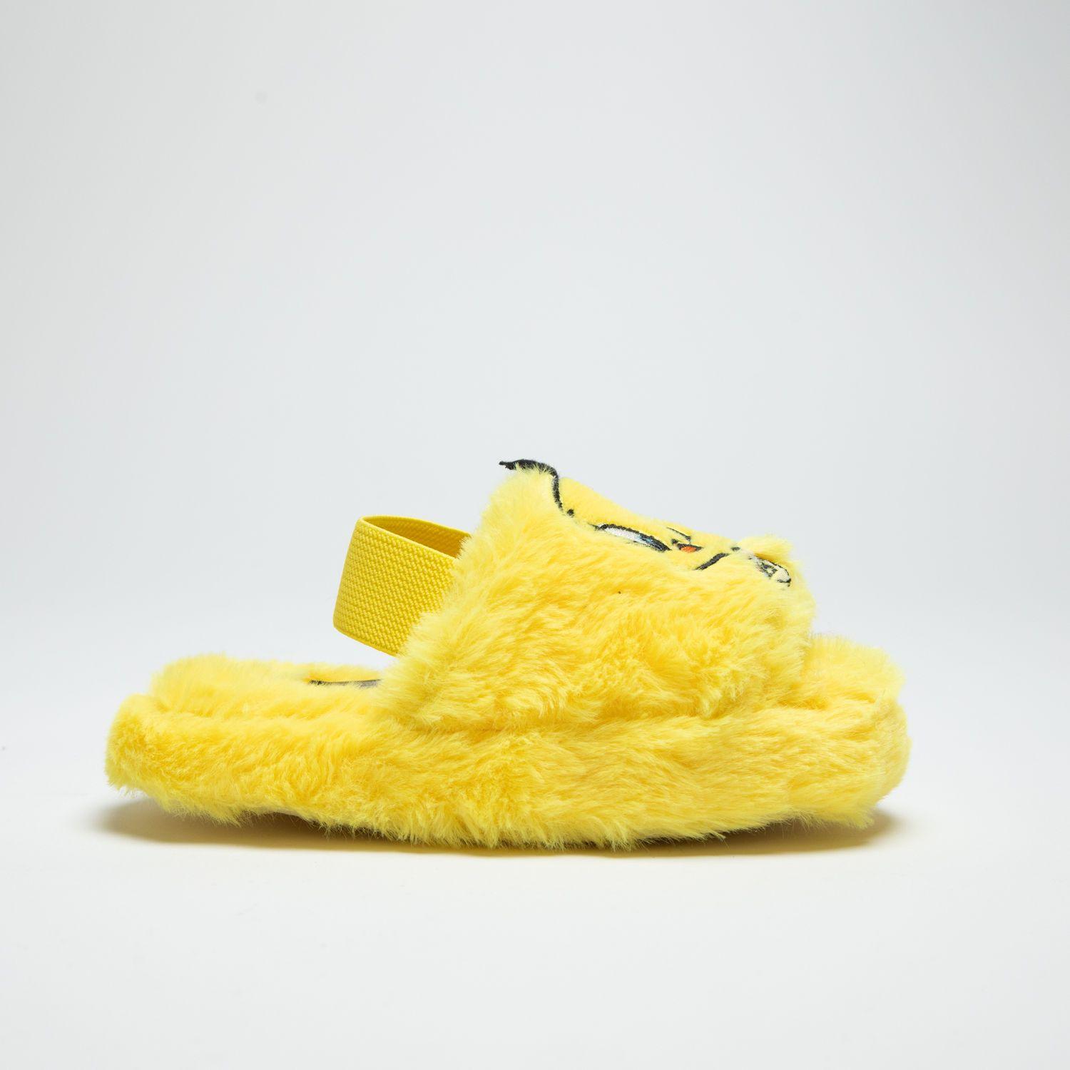 Pantufla 3D Niña Piolin Cool Amarillo Looney Tunes-1