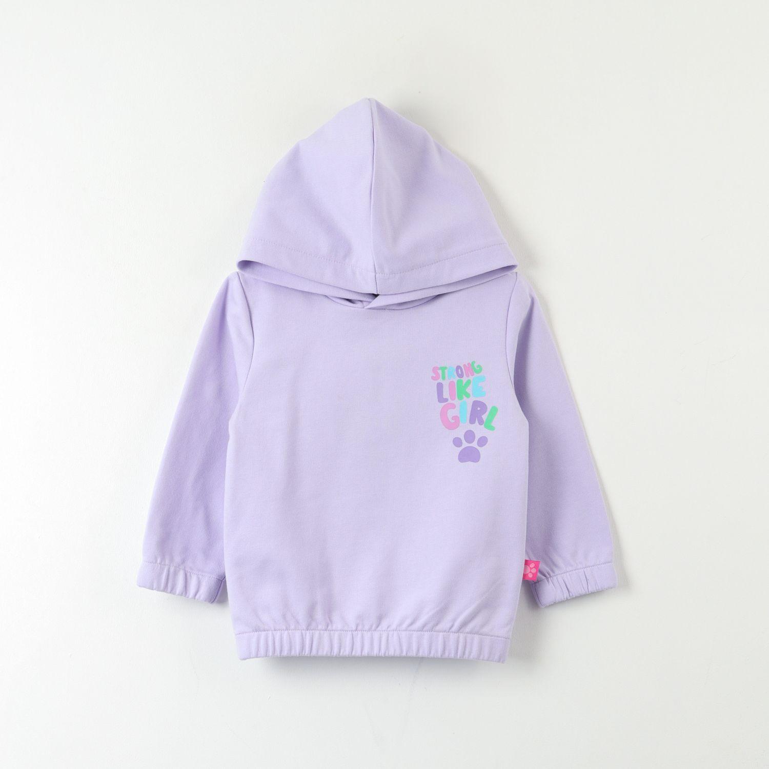 Poleron Abierto Niña Skye Strong Rosado Paw Patrol-0