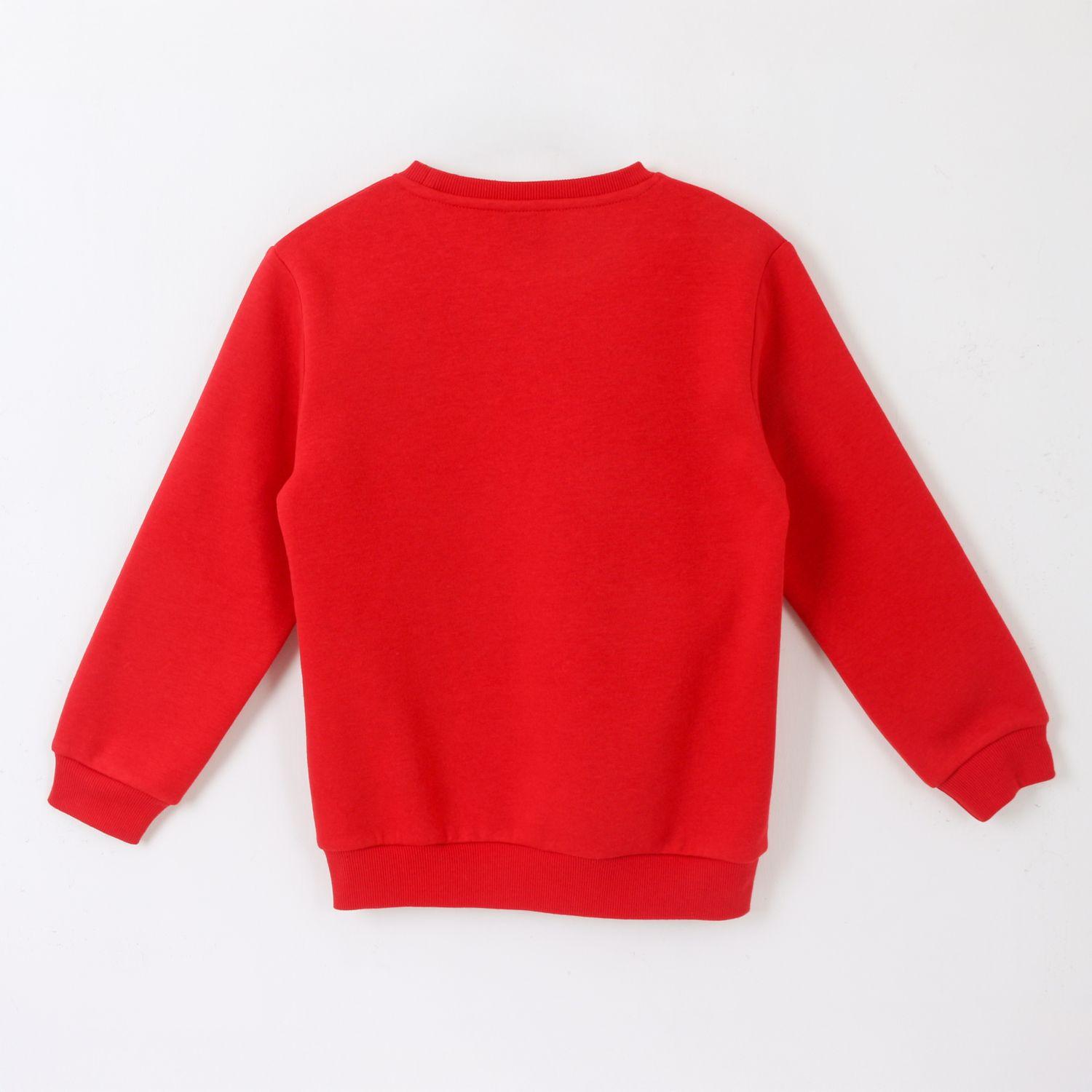 Polerón Cerrado Niño Mickey Mouse Saltando Rojo Disney-1