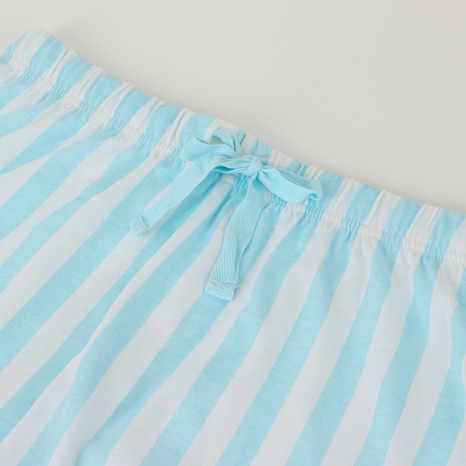 Pijama Manga Corta Mujer Celeste Cocinando Snoopy-3