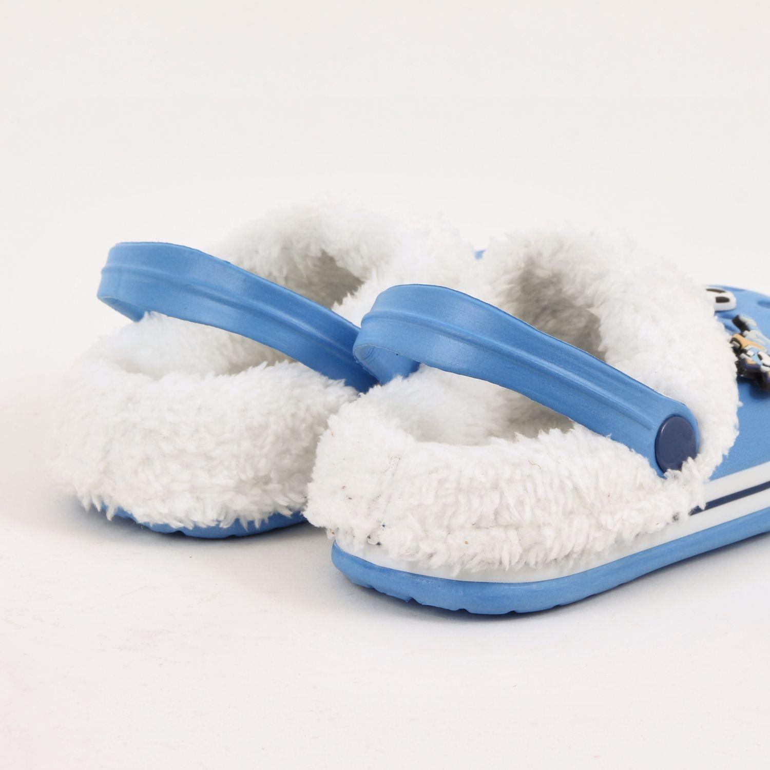 Zueco de Eva Niño Chiporro Pins Fútbol Azul Bluey-2