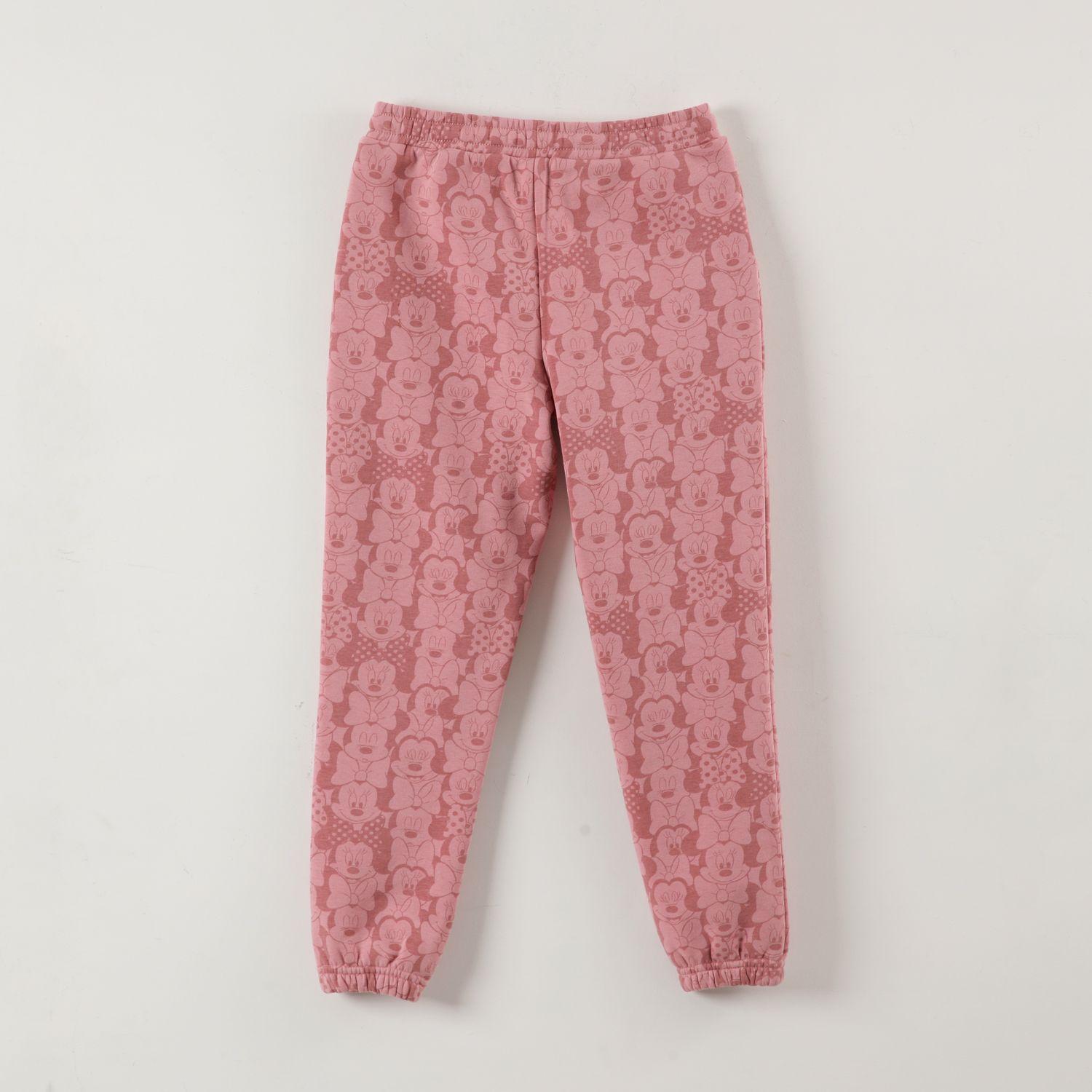 Pantalon De Buzo Niña Minnie Faces Rosado Disney-2