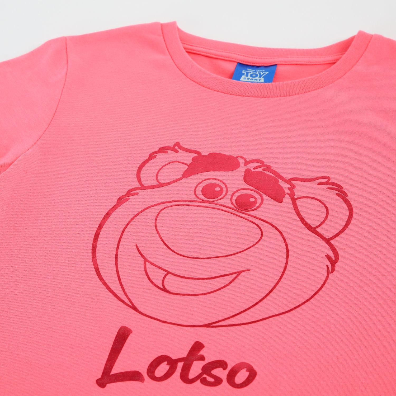 Polera Manga Corta Niña Toy Story Disney Rosado-2