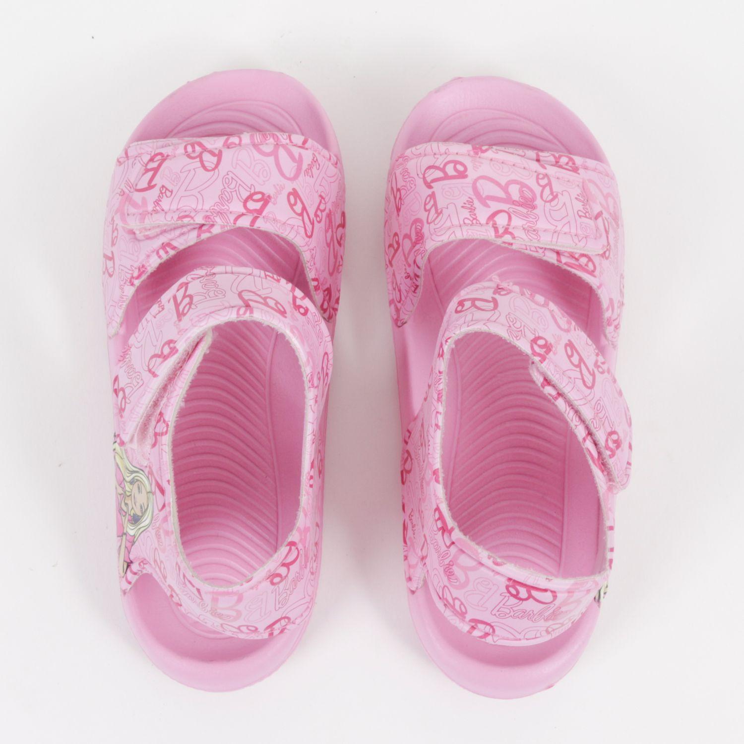 Sandalia Niña Rosa Full Print Logo Barbie-2