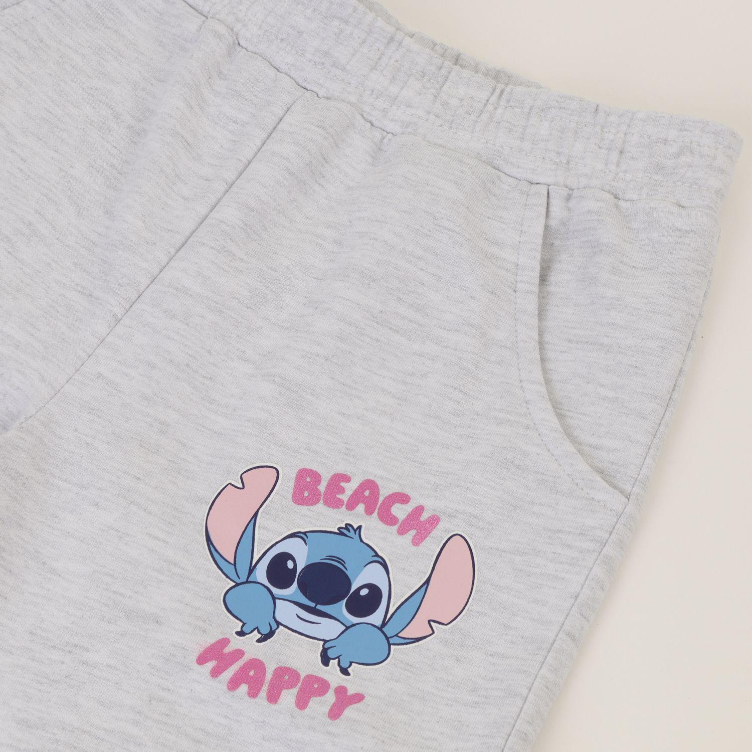 Conjunto Buzo Niña Lilo & Stitch Don't Worry Azul Disney-2