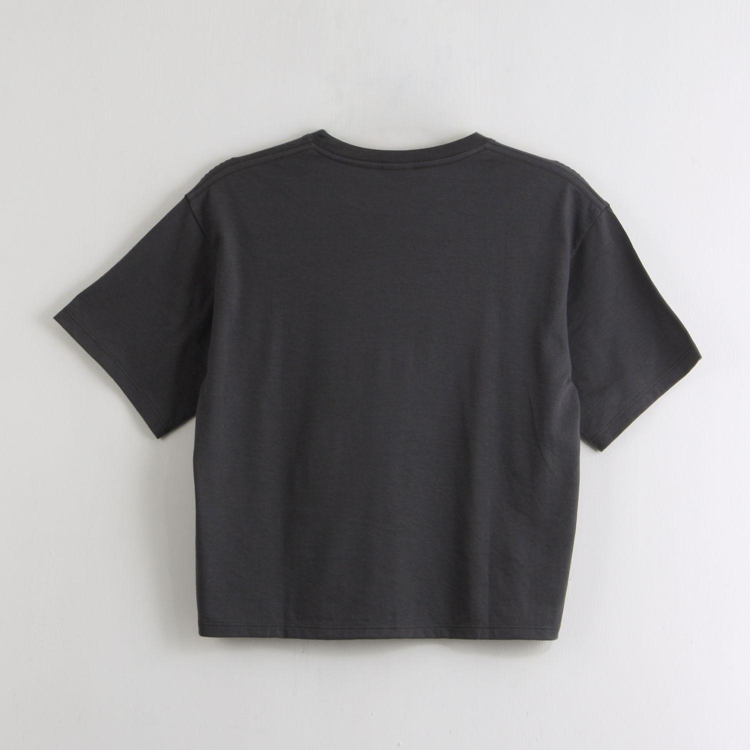 Polera Manga Corta Niña Huntr/x Gris Kpop Demon Hunters-1