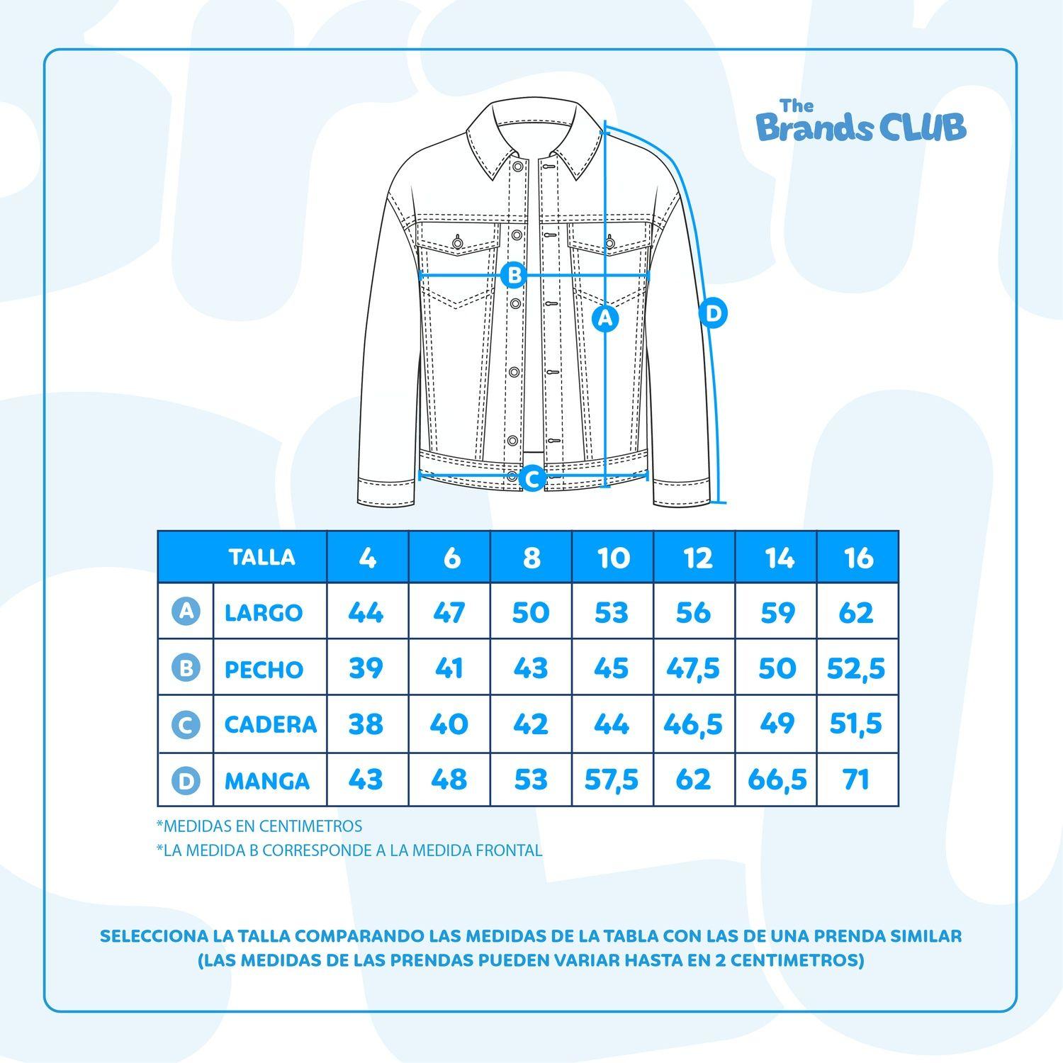 Chaqueta Niña Minnie Disney Mezclilla Full Print Azul-3