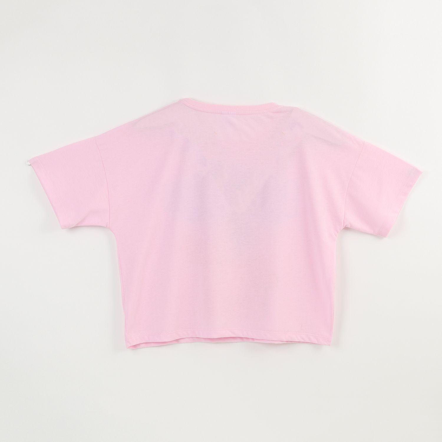 Polera Manga Corta Niña Rosado Lotso Toy Story Disney-1