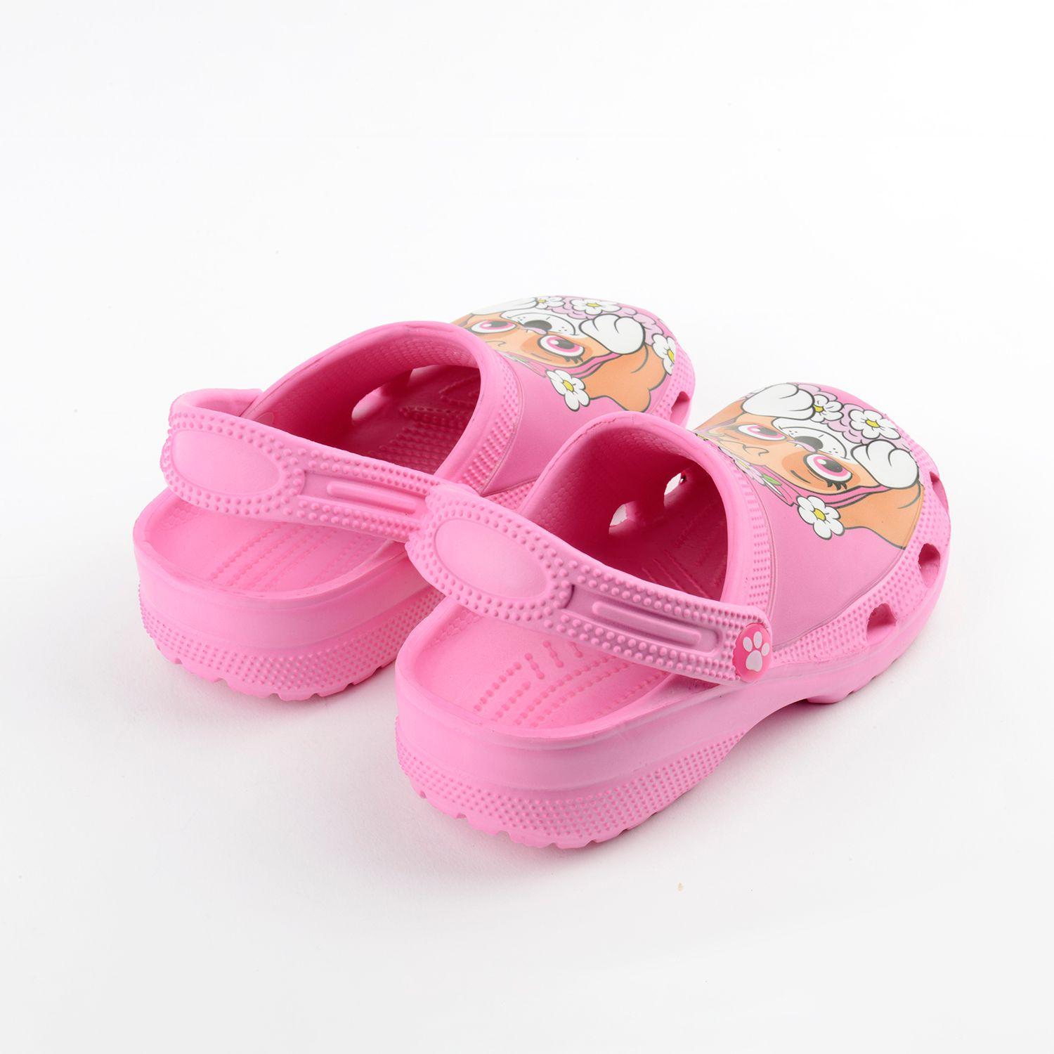 Zueco De Eva Niña Flores Skye Rosado Paw Patrol-2