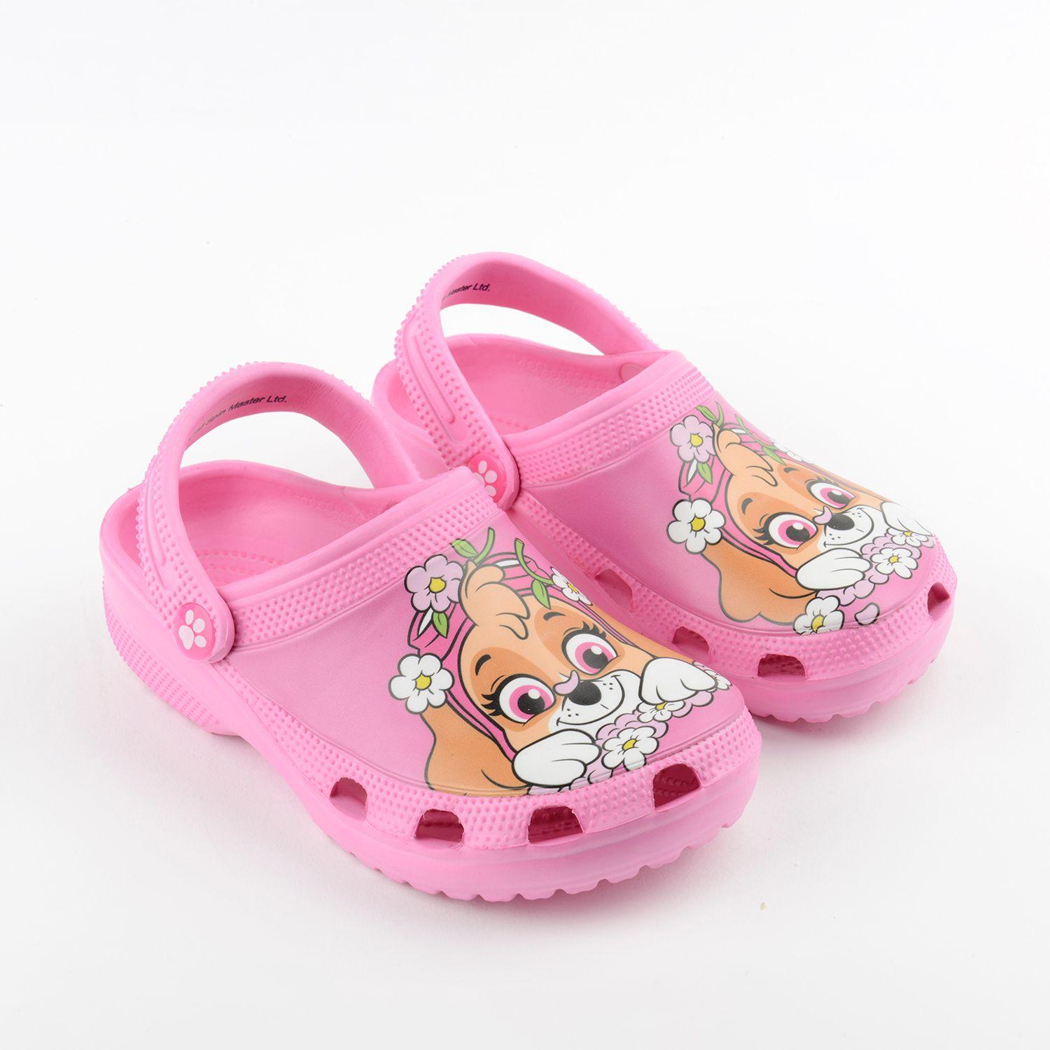 Zueco De Eva Niña Flores Skye Rosado Paw Patrol-0