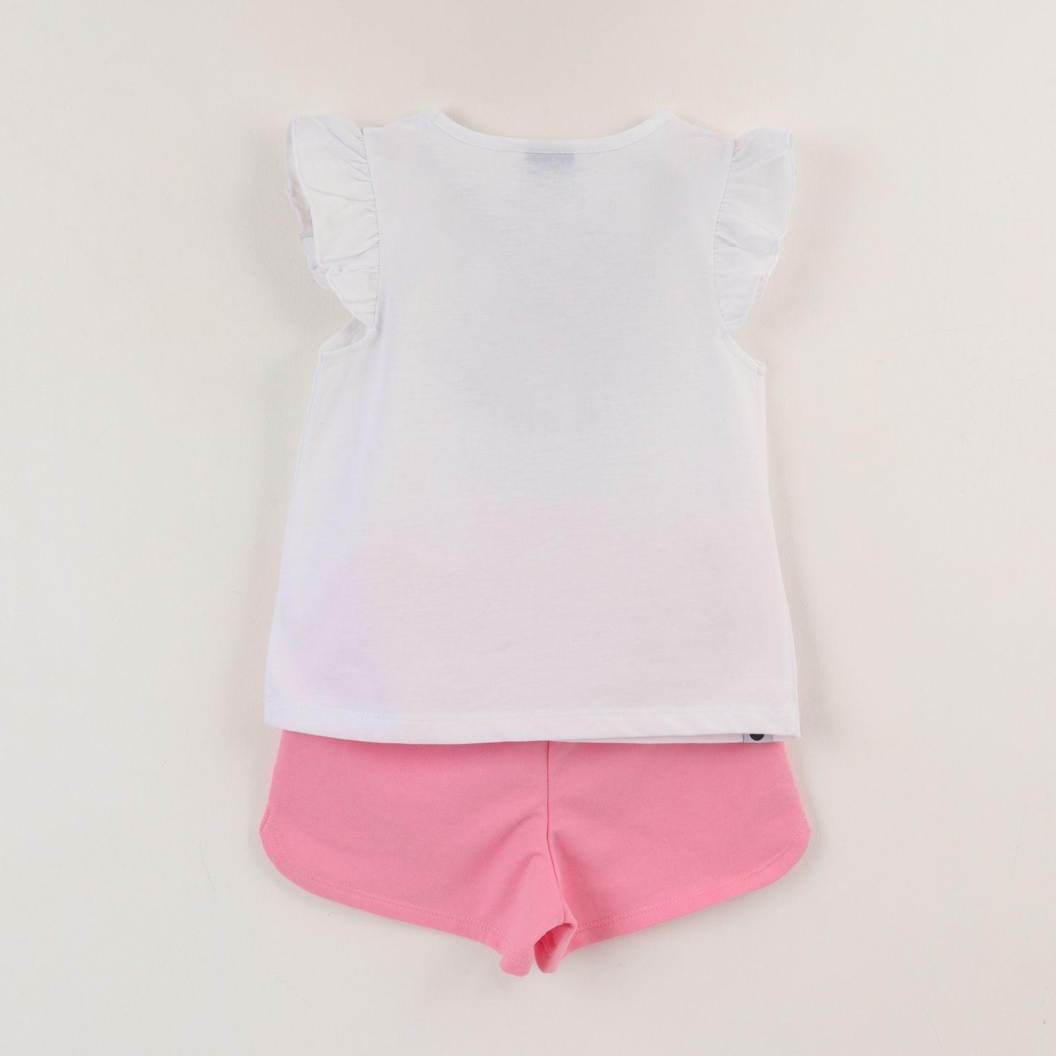 Conjunto Niña Blanco Minnie Smile Disney-1