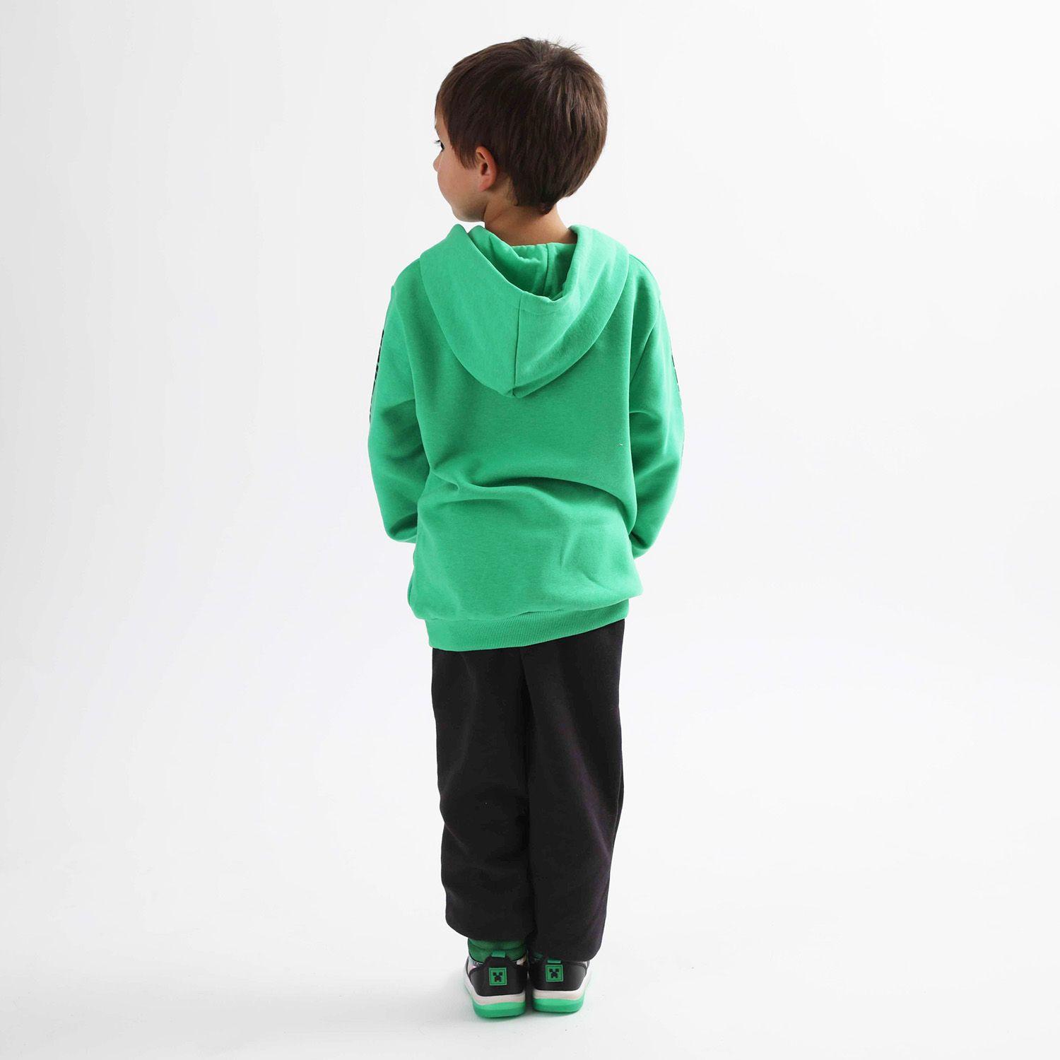 Buzo Niño Mode Verde Minecraft-2