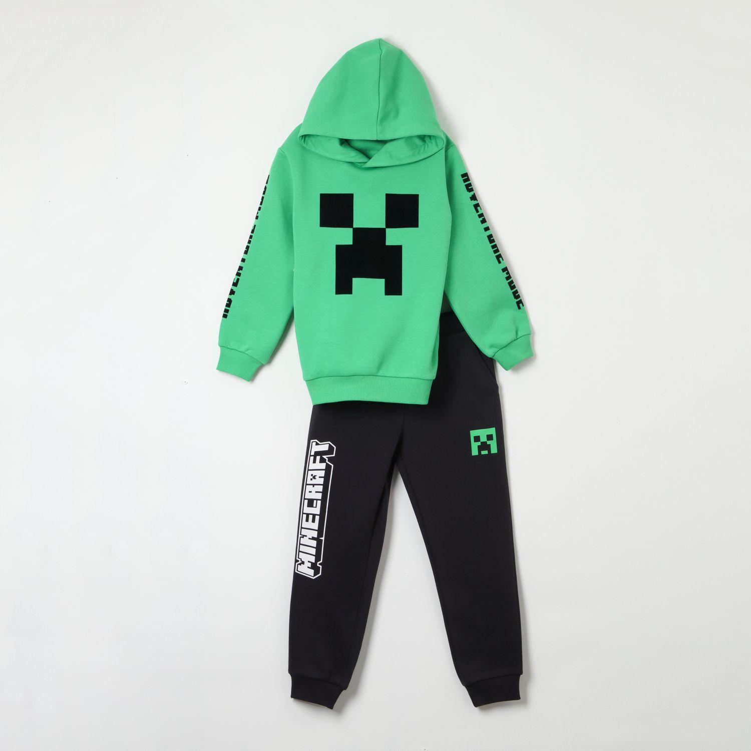 Buzo Niño Mode Verde Minecraft-3