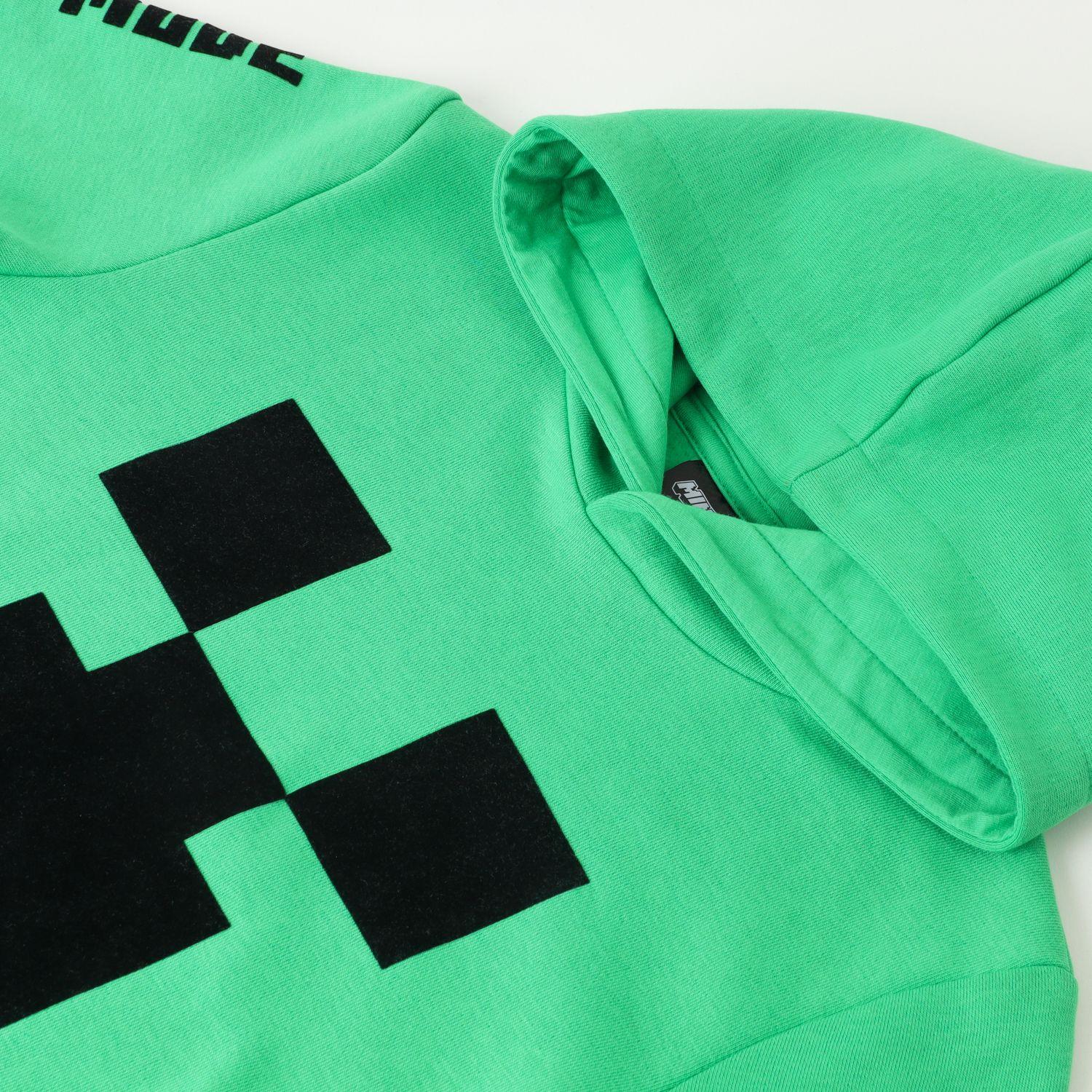 Buzo Niño Mode Verde Minecraft-4