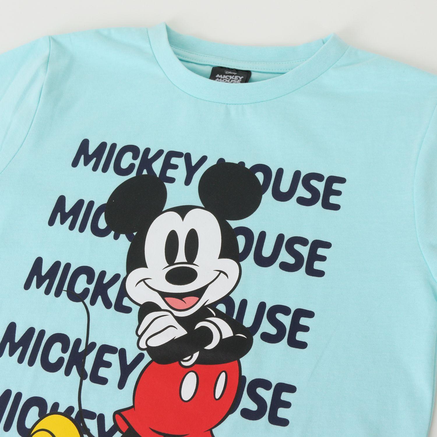 Conjunto Niño Celeste Personaje Mickey Disney-2