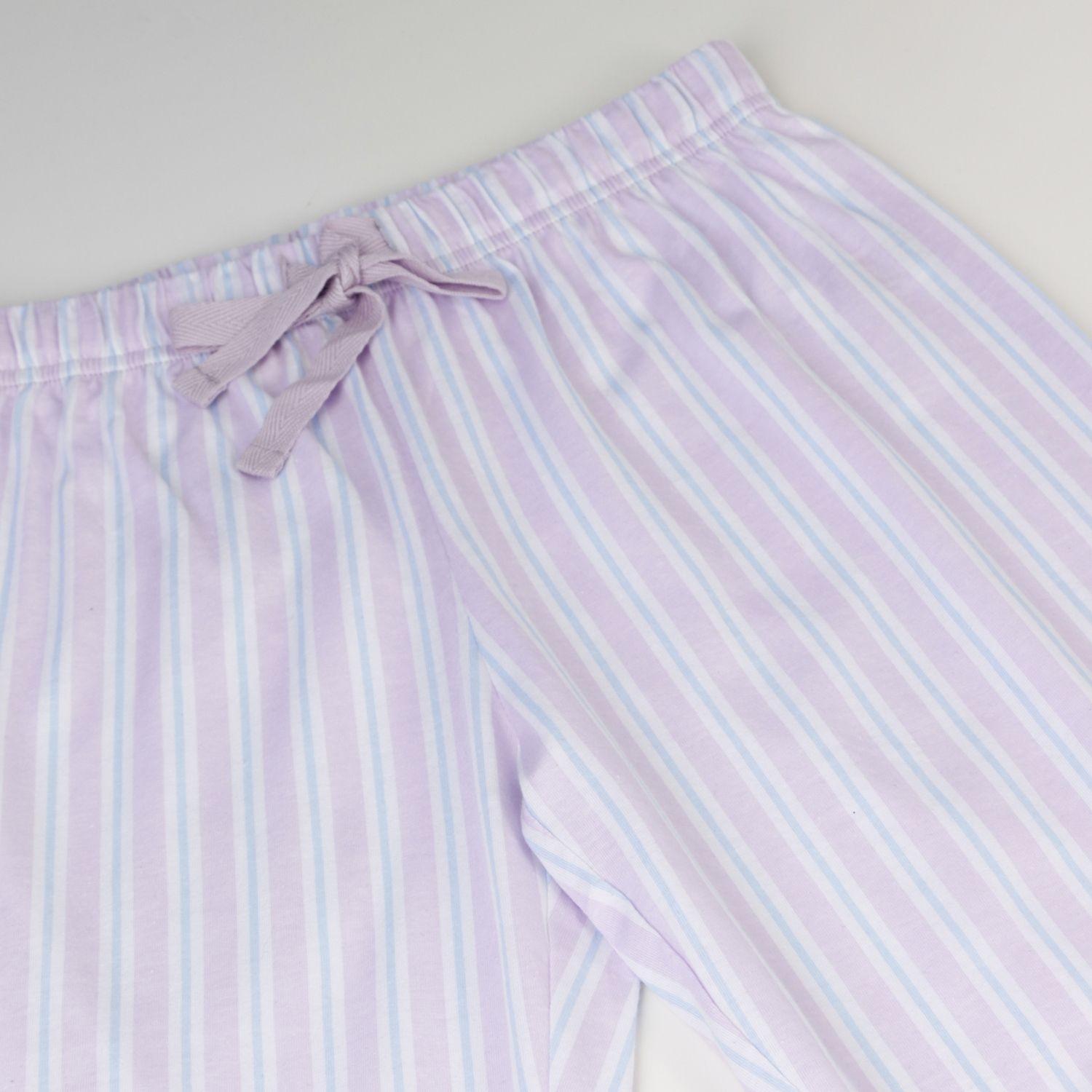 Pijama Manga Larga Niña Morado Smile Lilo & Stitch Disney-3