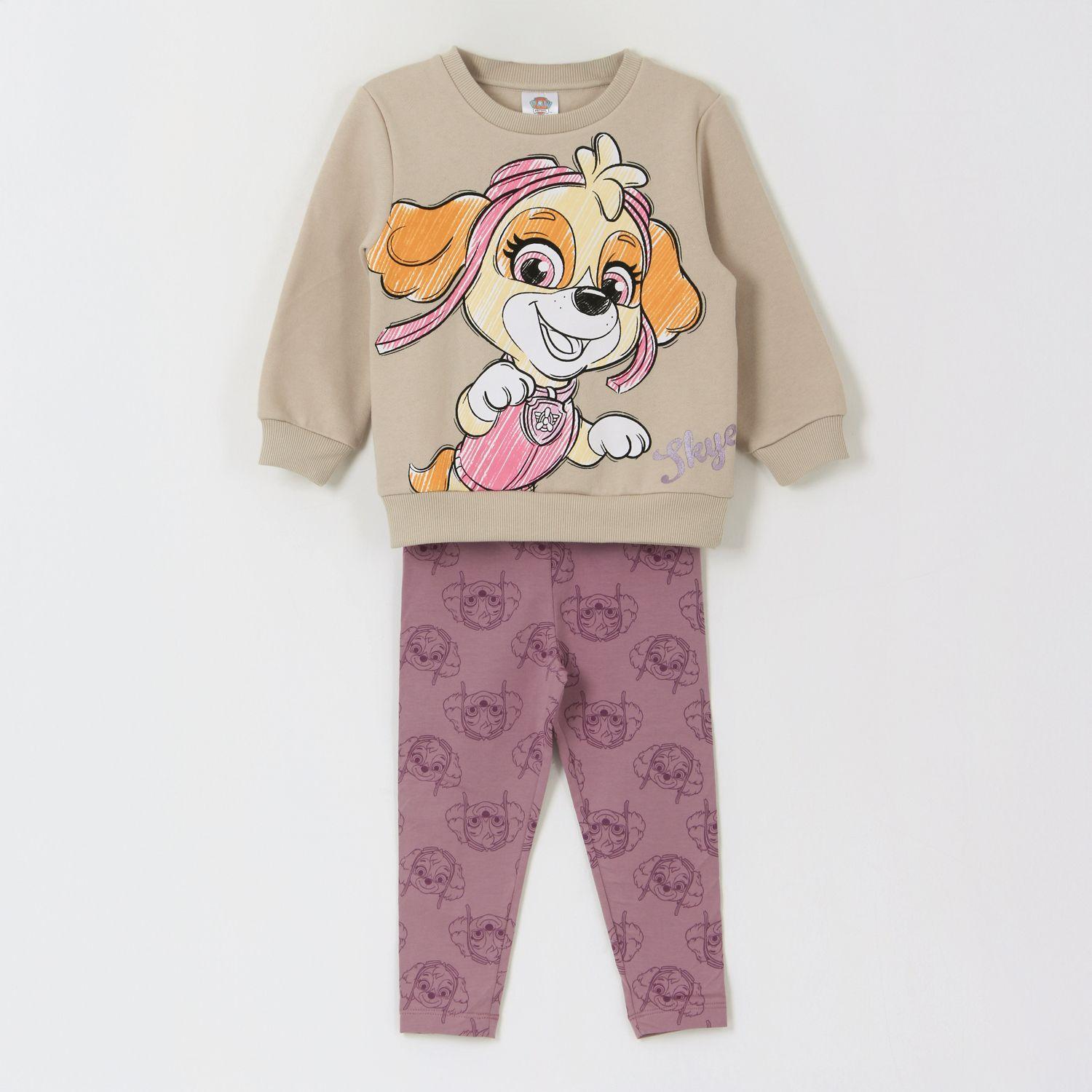 Conjunto Niña Skye Jump Beige Paw Patrol-0
