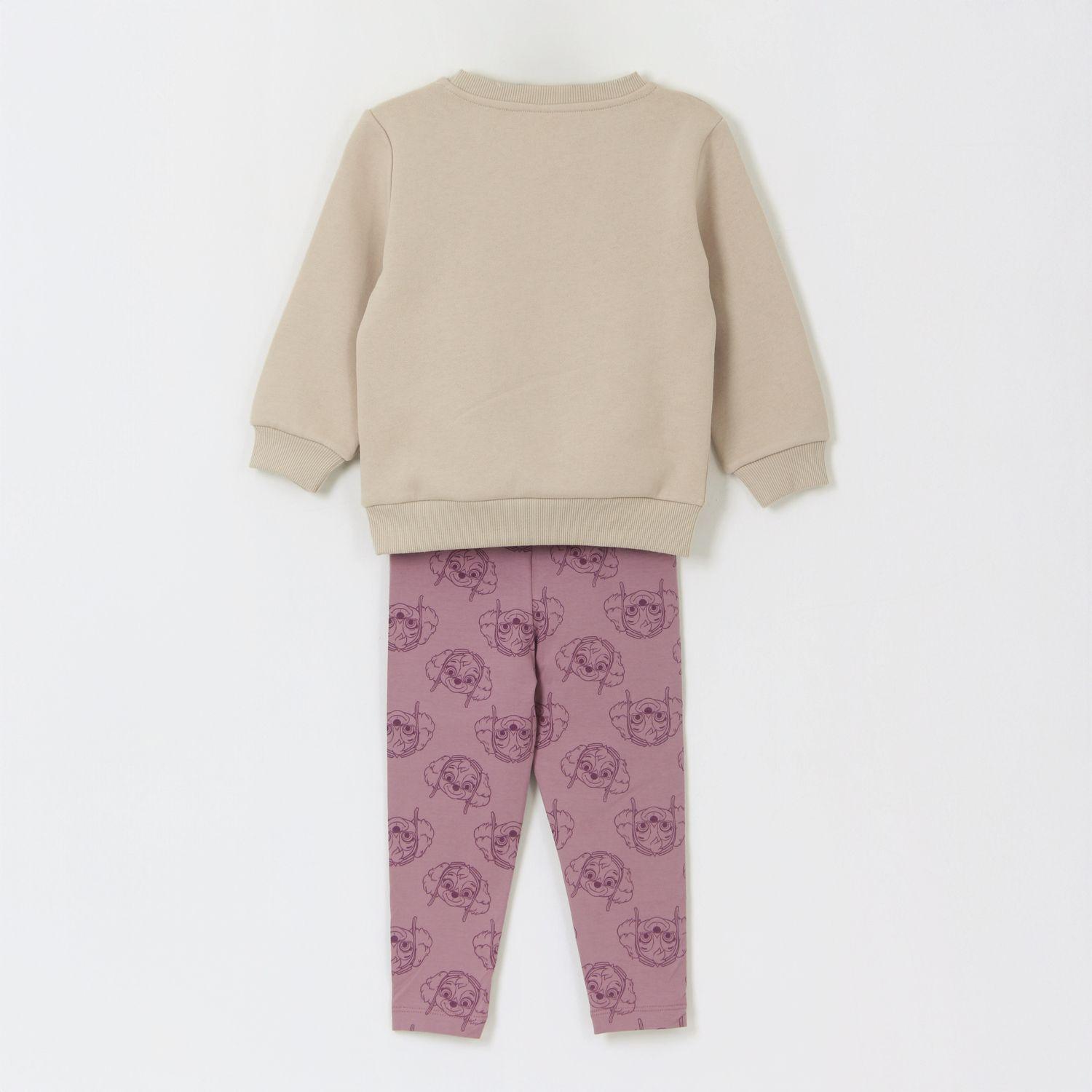 Conjunto Niña Skye Jump Beige Paw Patrol-1