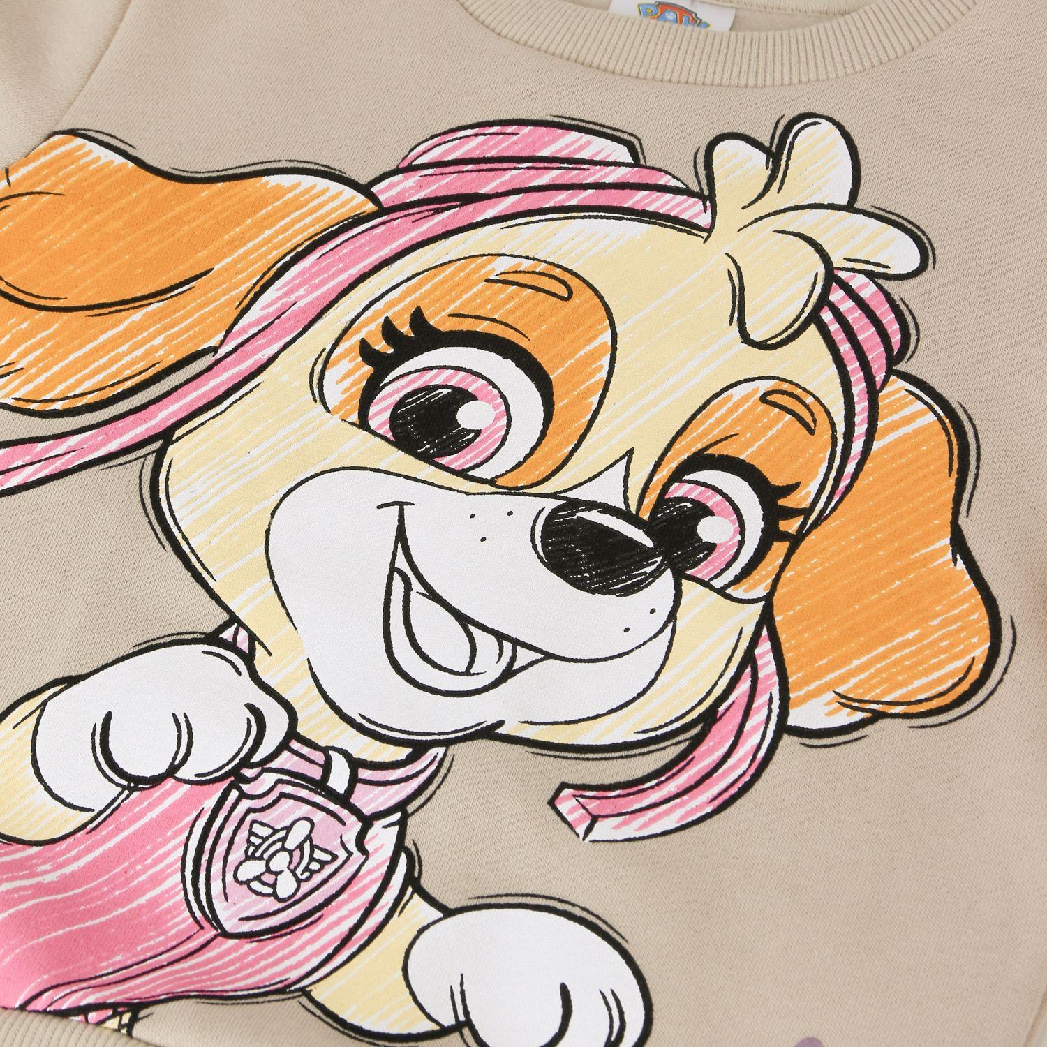Conjunto Niña Skye Jump Beige Paw Patrol-2