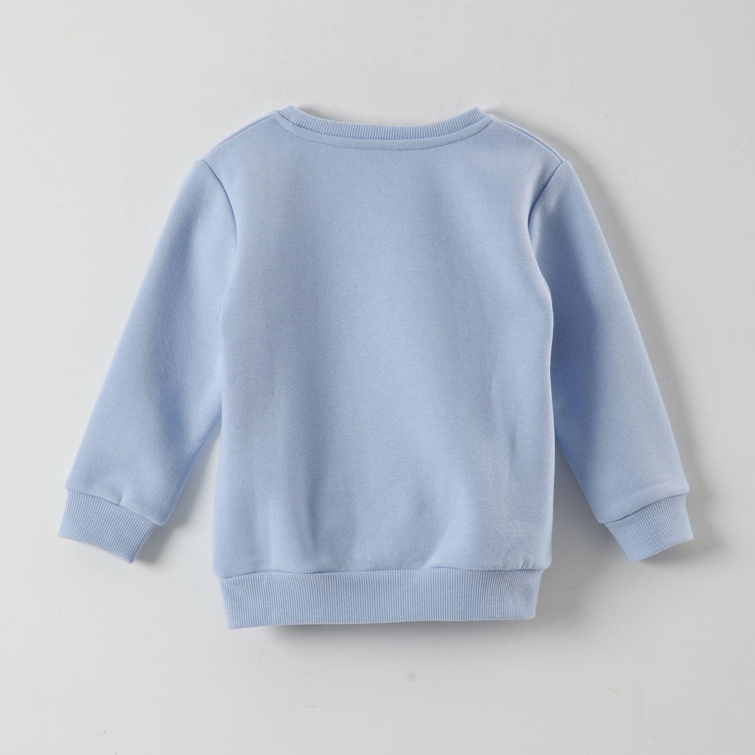 Poleron Niño Exciting Celeste Bluey-2
