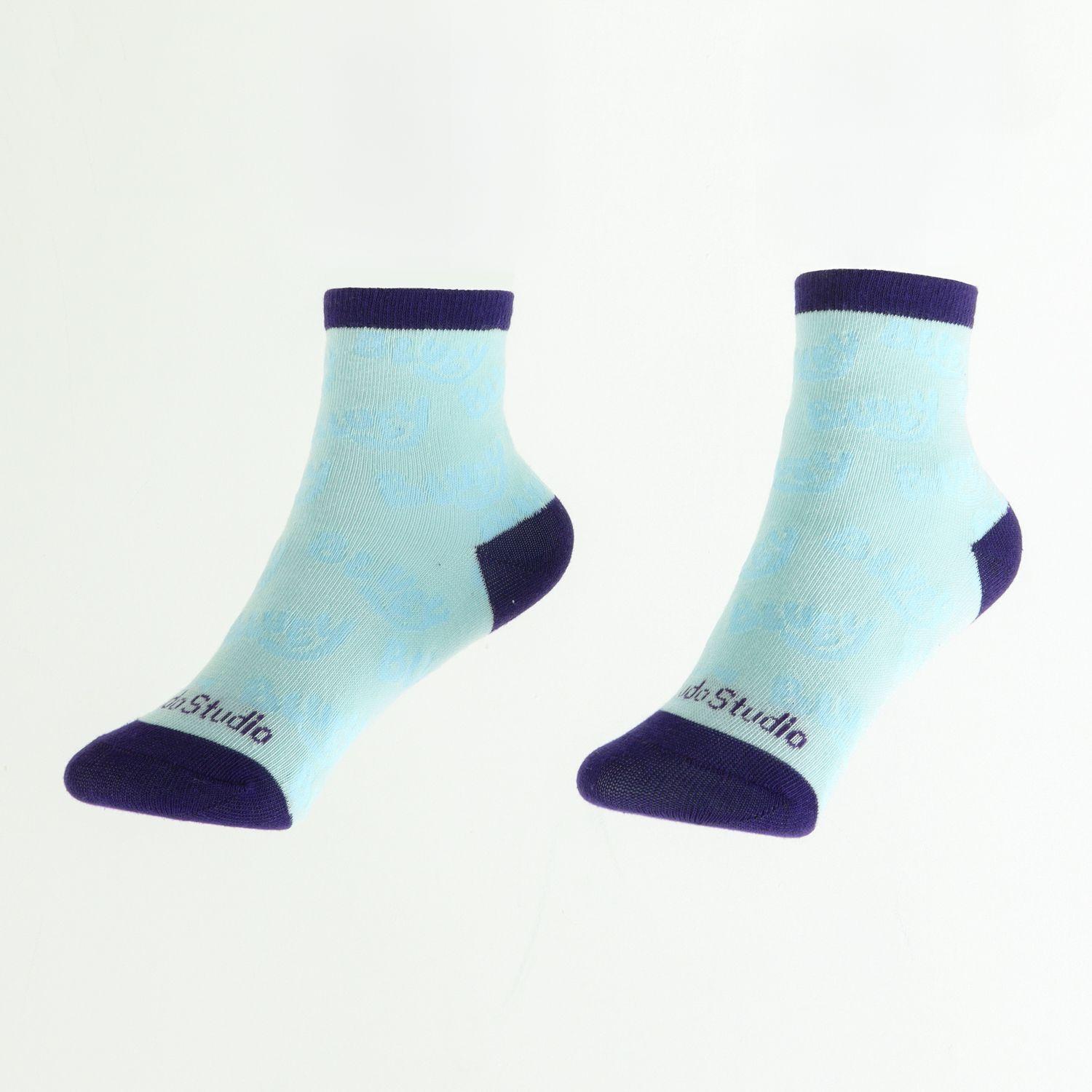Bipack Calcetines Niño Lineas Celeste Chloe Y Bluey-2