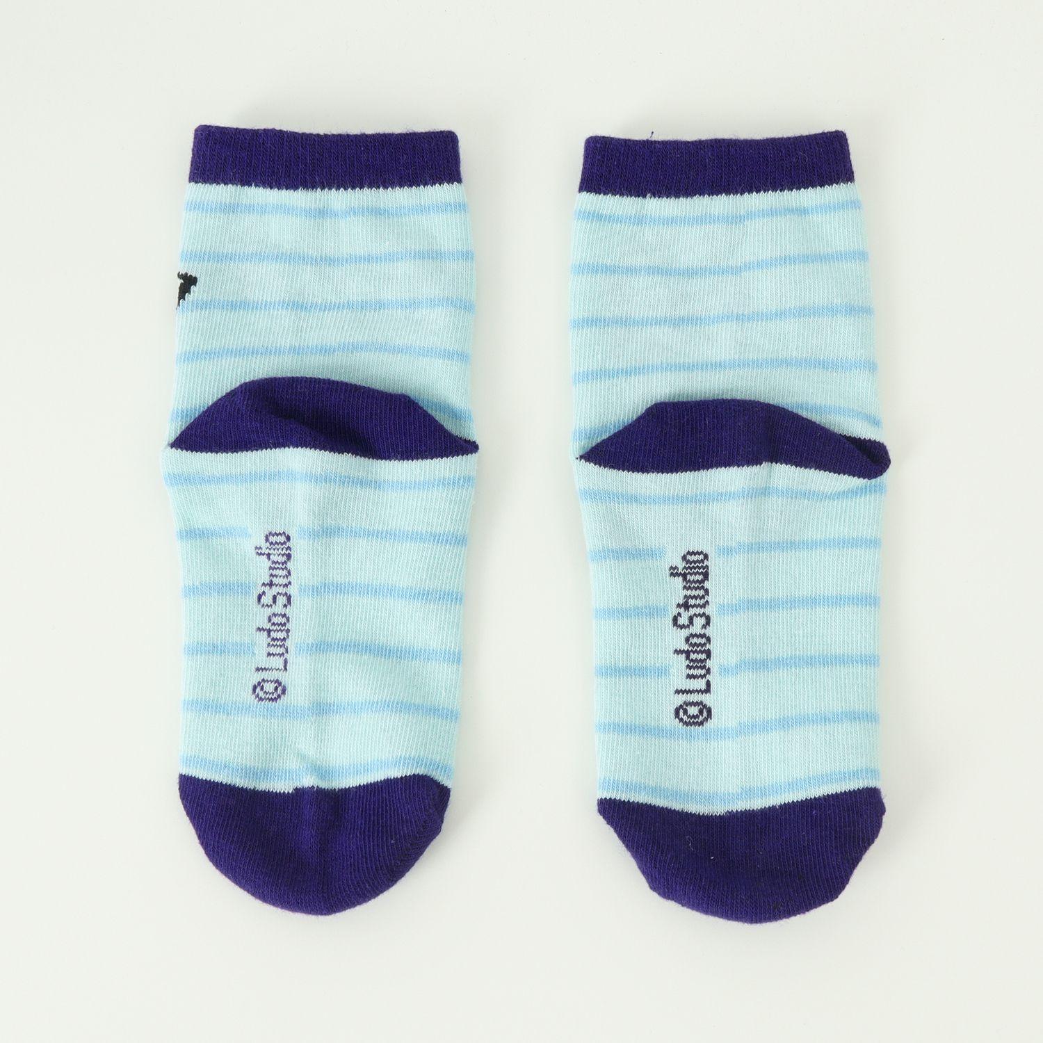 Bipack Calcetines Niño Lineas Celeste Chloe Y Bluey-4