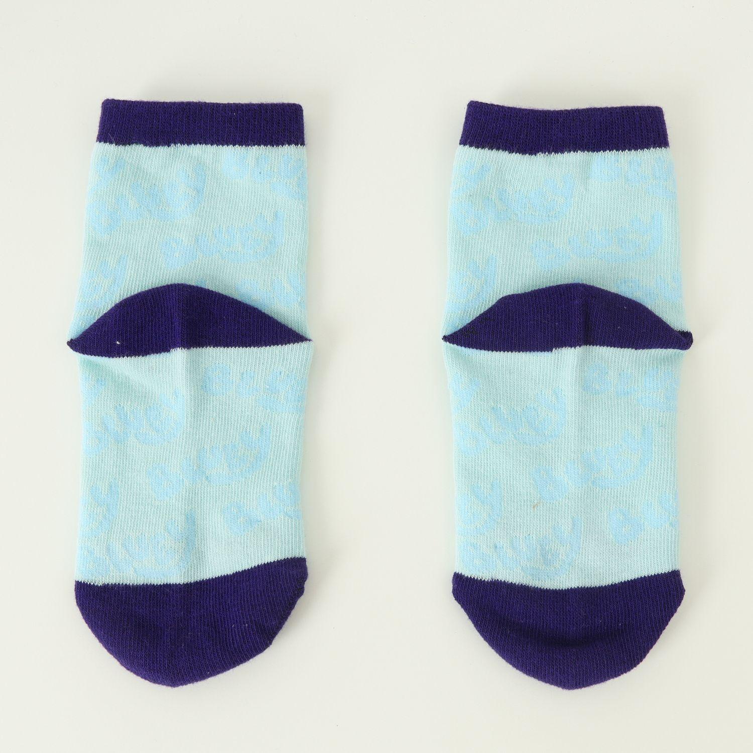 Bipack Calcetines Niño Lineas Celeste Chloe Y Bluey-6